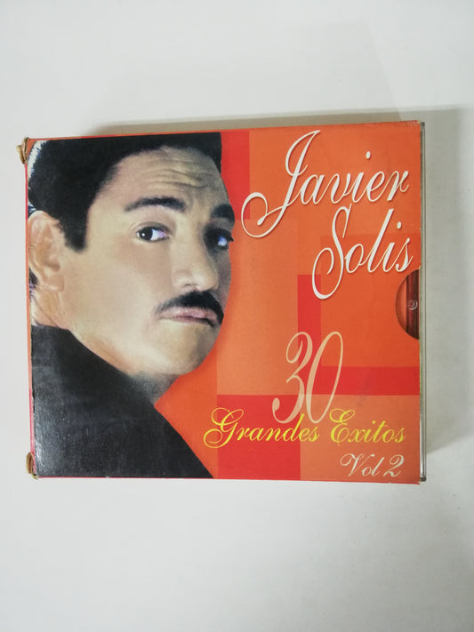 CD JAVIER SOLIS - 30 GRANDES EXITOS VOL. 2 - CD X 2
