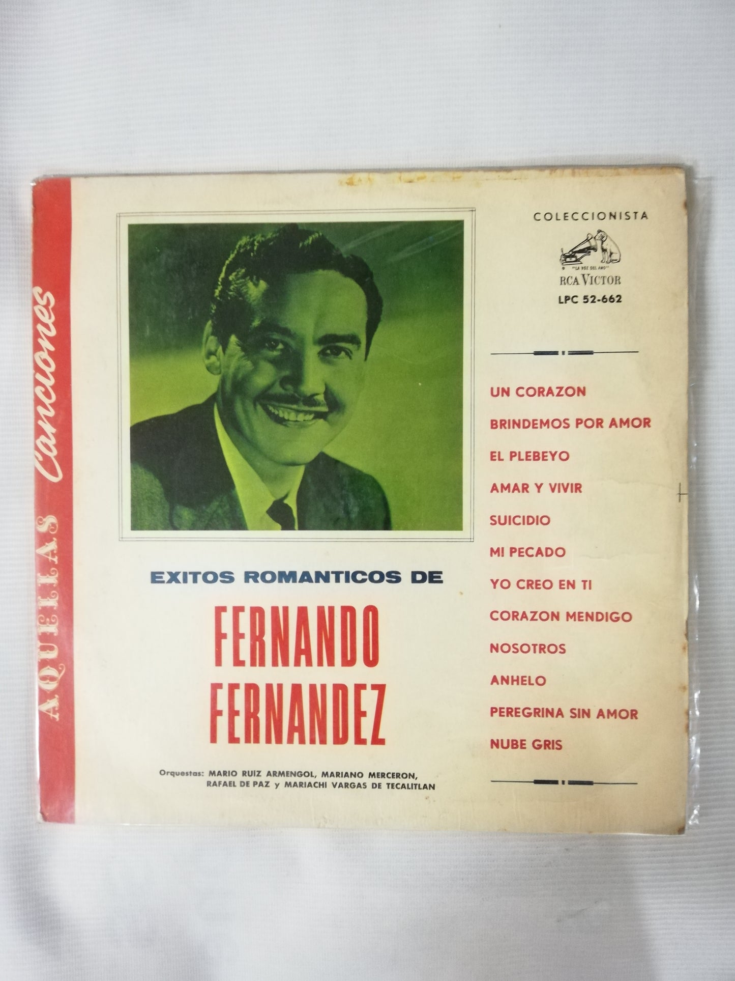 LP FERNANDO FERNANDEZ - EXITOS ROMANTICOS DE FERNANDO FERNANDEZ