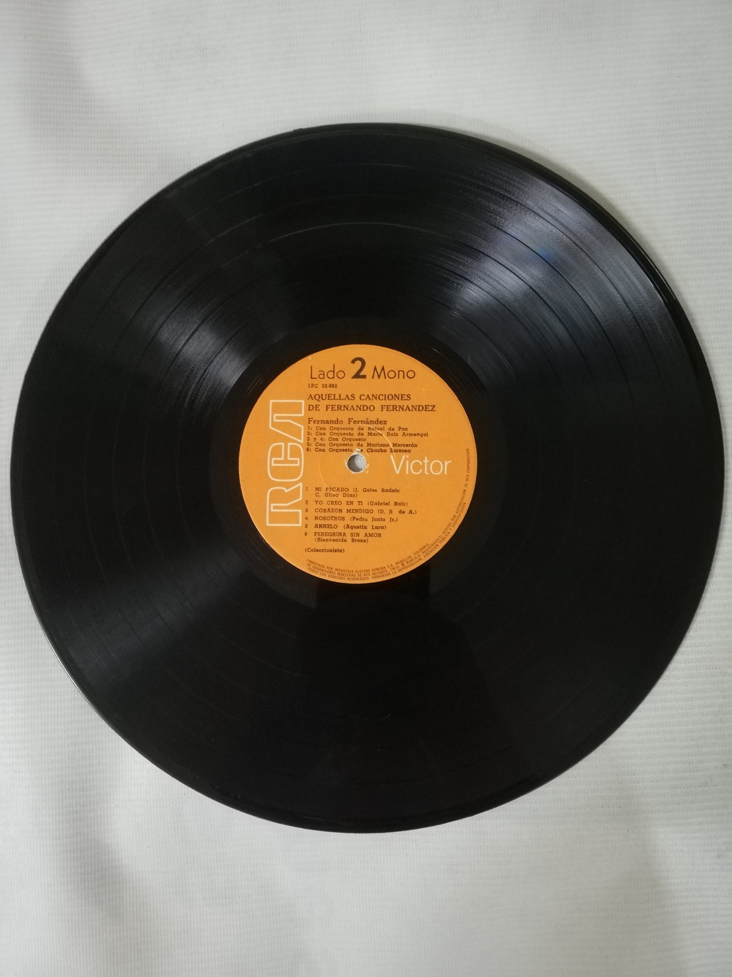 LP FERNANDO FERNANDEZ - EXITOS ROMANTICOS DE FERNANDO FERNANDEZ