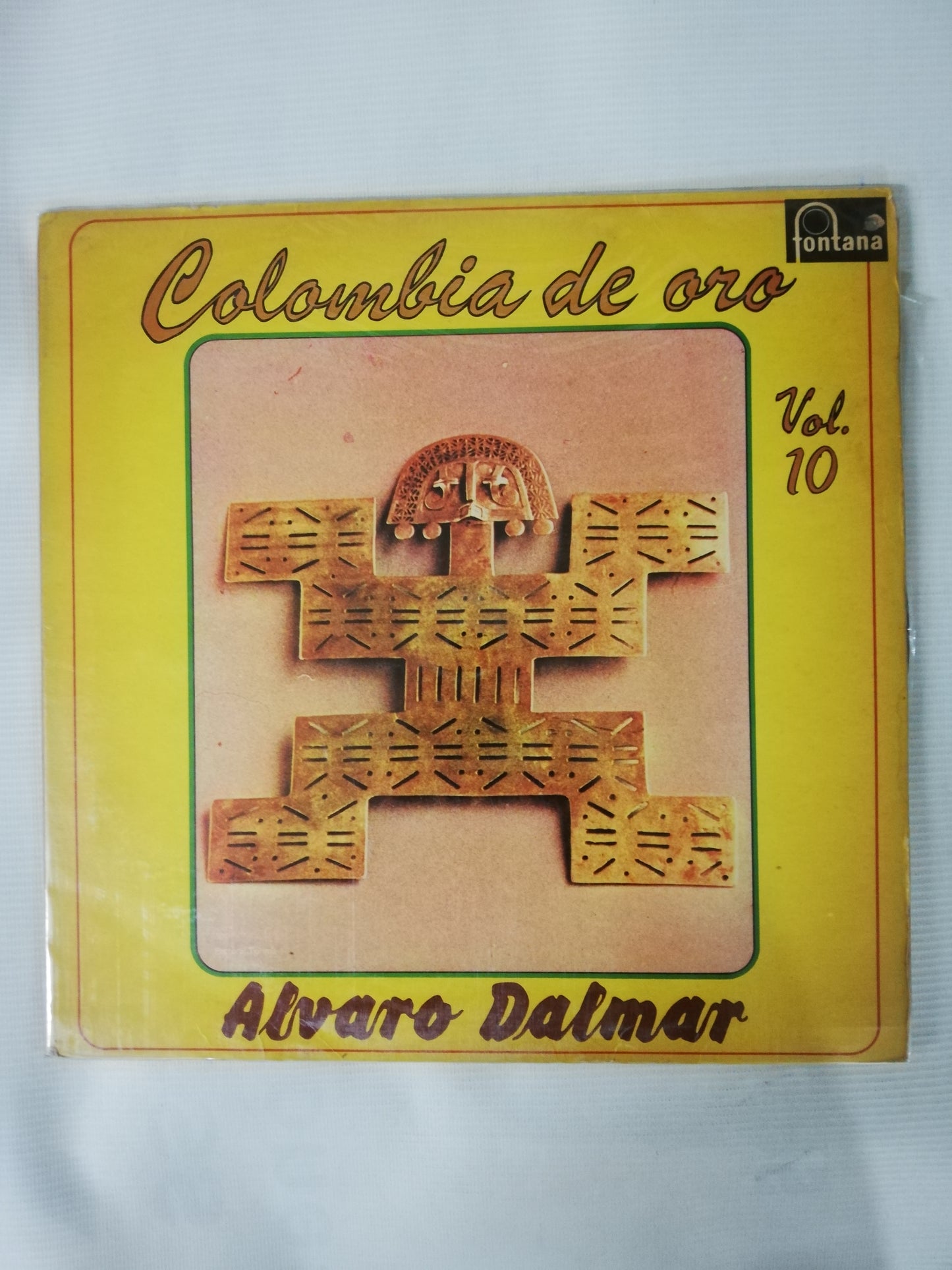 LP ALVARO DALMAR - COLOMBIA DE ORO VOL. 10