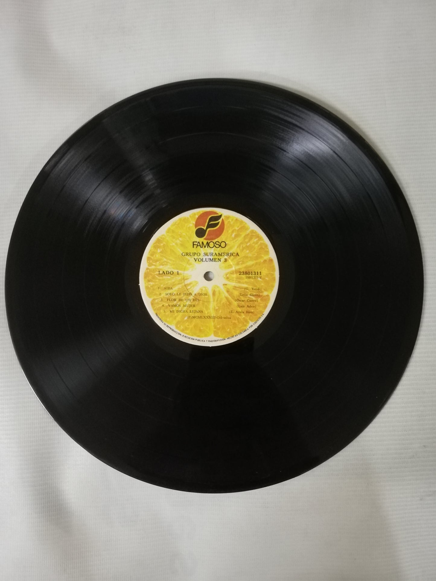 LP GRUPO SURAMERICA - GRUPO SURAMERICA VOL. 3