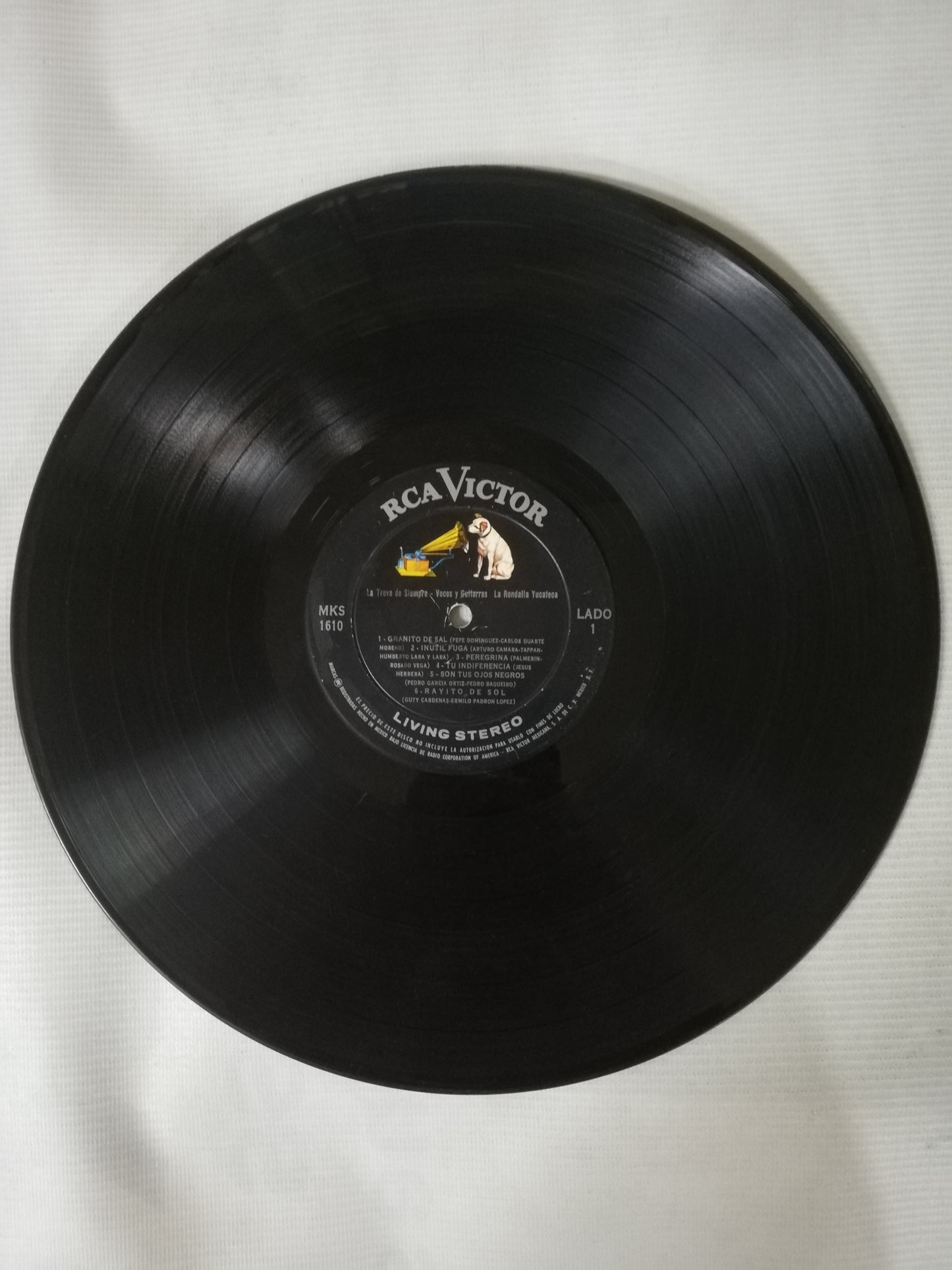 LP LA RONDALLA YUCATECA - LA TROVA DE SIEMPRE, VOCES Y GUITARRAS