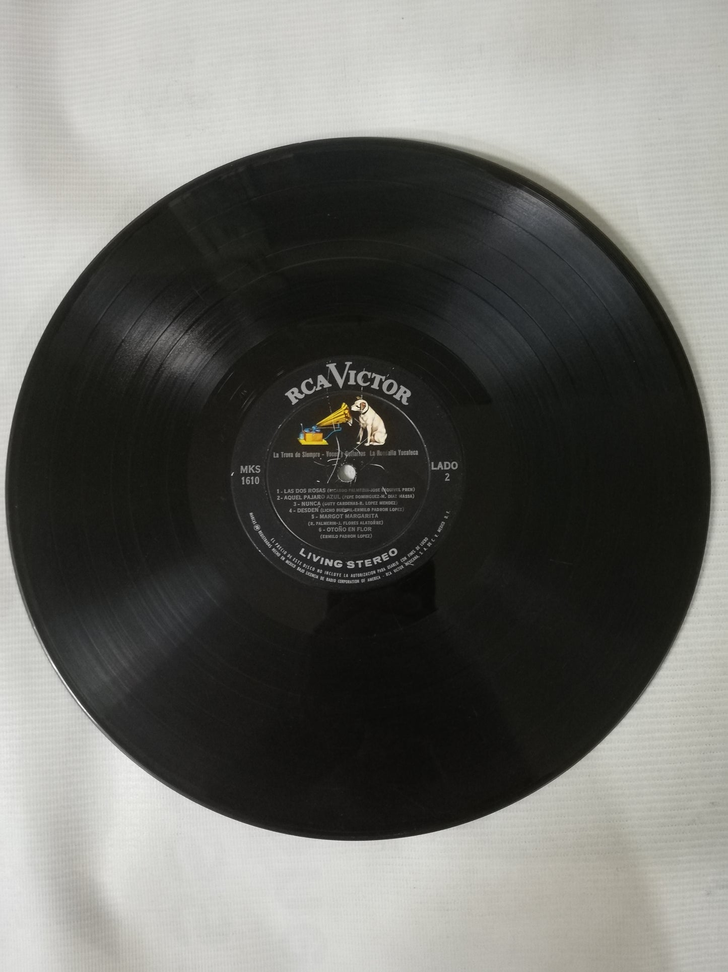 LP LA RONDALLA YUCATECA - LA TROVA DE SIEMPRE, VOCES Y GUITARRAS