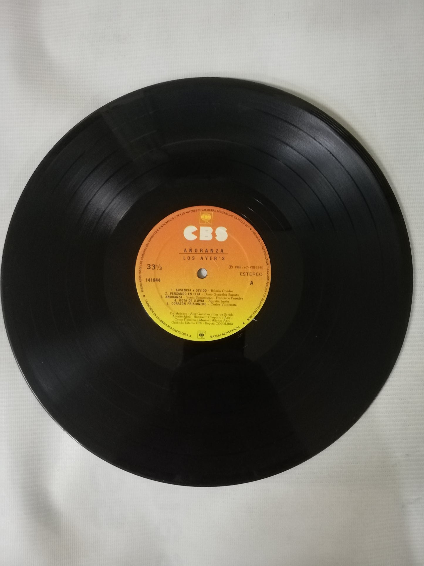 LP LOS AYER´S - AÑORANZA