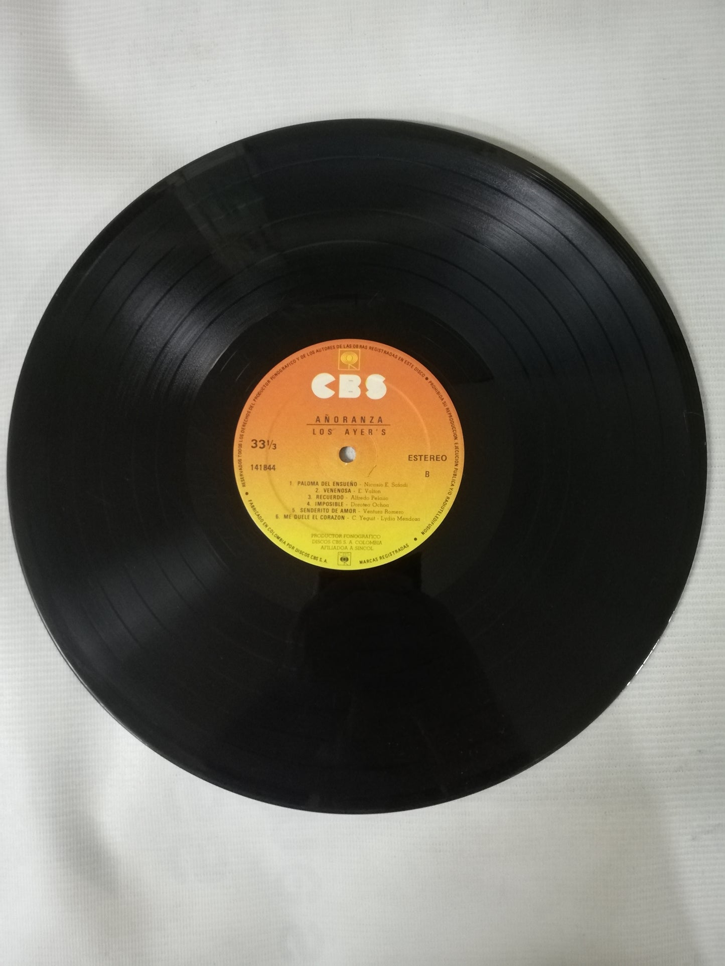 LP LOS AYER´S - AÑORANZA