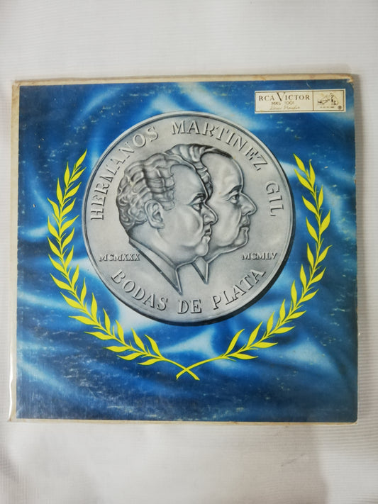 LP HERMANOS MARTINEZ GIL - BODAS DE PLATA