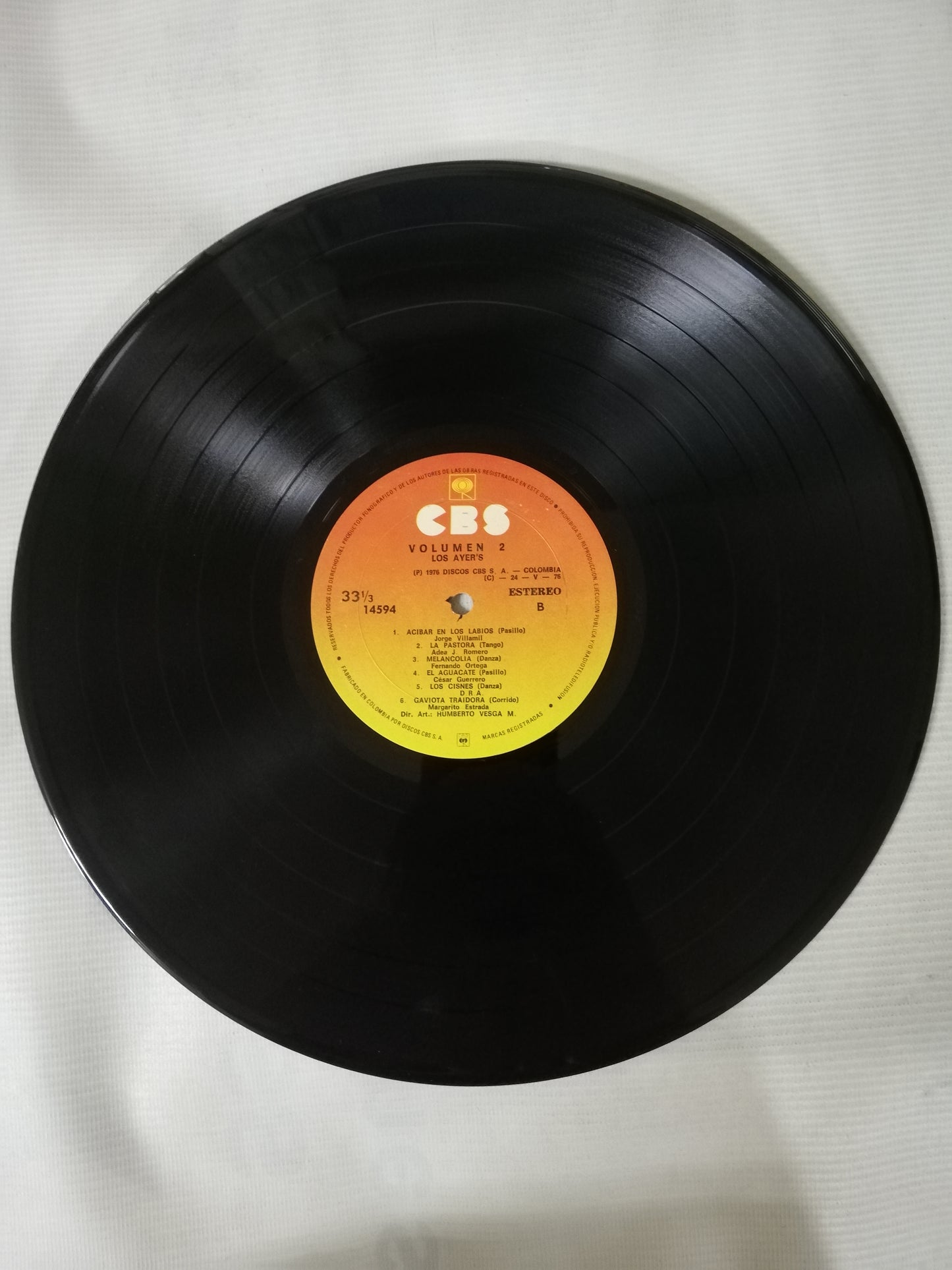 LP LOS AYER´S - LOS AYER´S VOL. 2