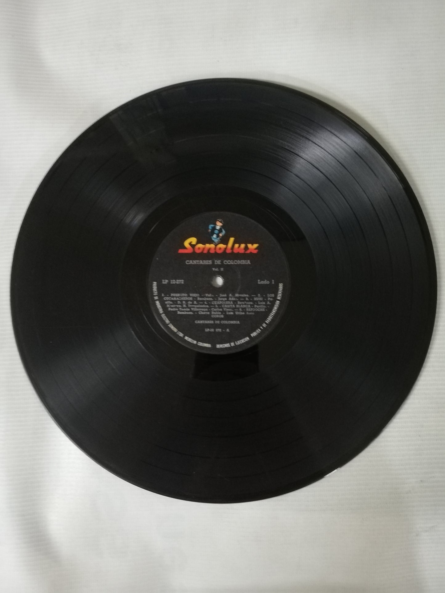 LP COROS CANTARES DE COLOMBIA - COROS CANTARES DE COLOMBIA VOL. II