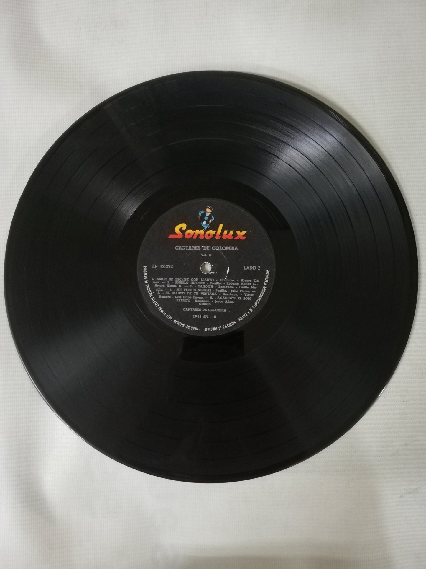 LP COROS CANTARES DE COLOMBIA - COROS CANTARES DE COLOMBIA VOL. II