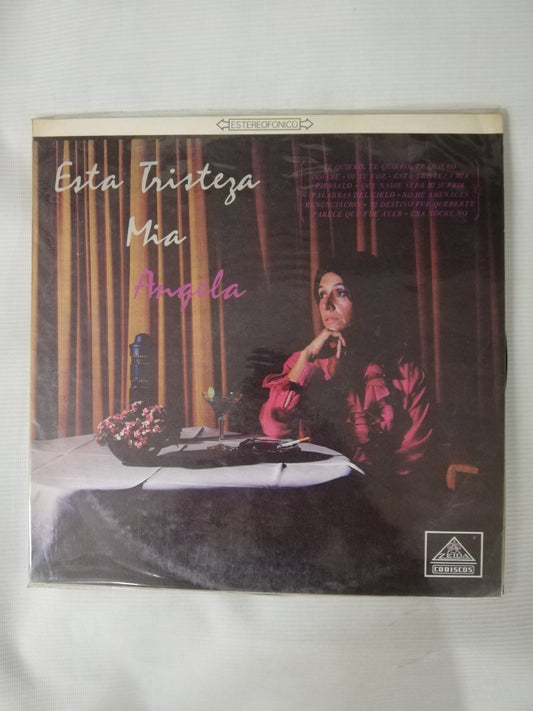 LP ANGELA Y EL ARPA DE ALFREDO ROLANDO ORTIZ - ESTA TRISTEZA MIA