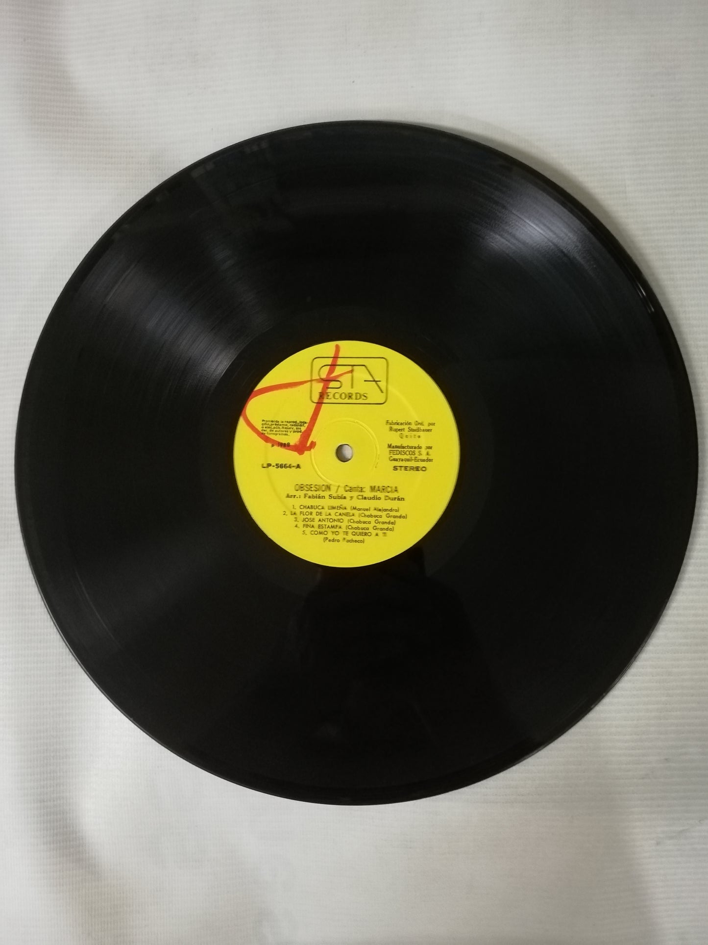 LP MARCIA - OBSESIÓN