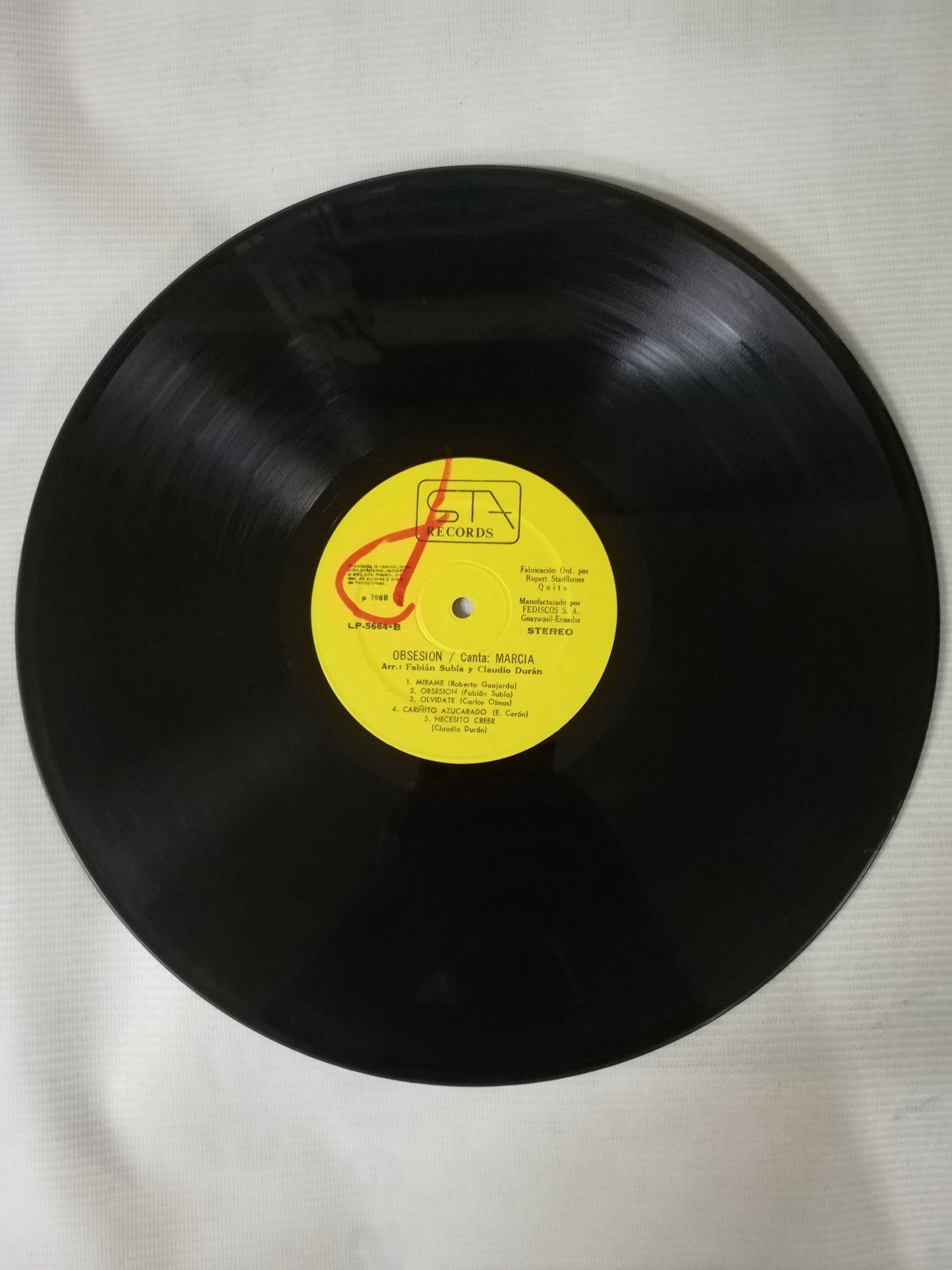 LP MARCIA - OBSESIÓN