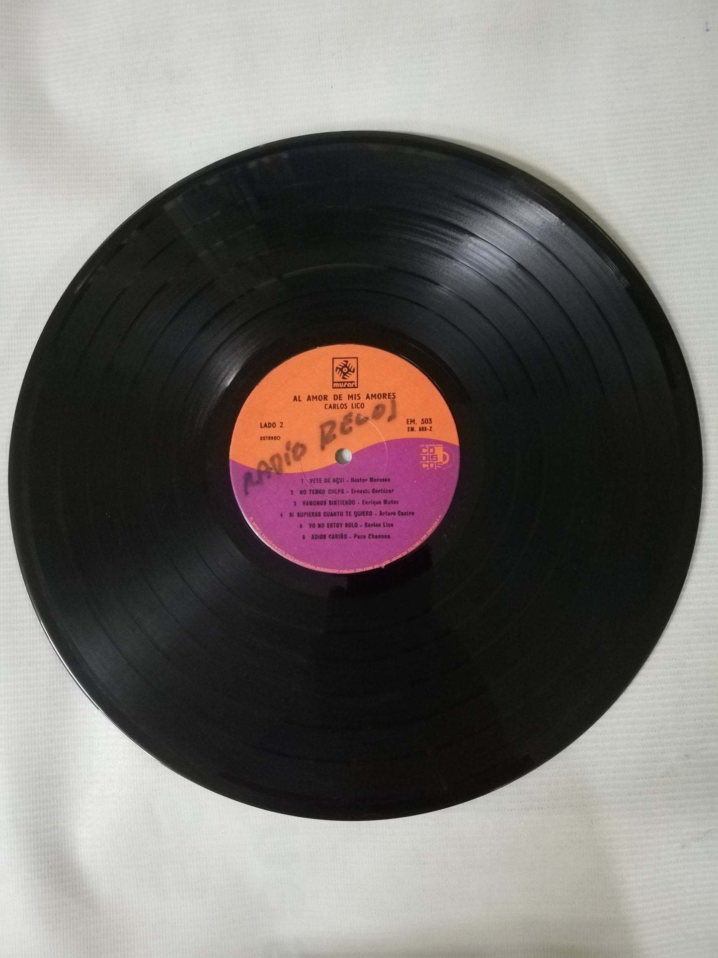 LP CARLOS LICO - AL AMOR DE MIS AMORES