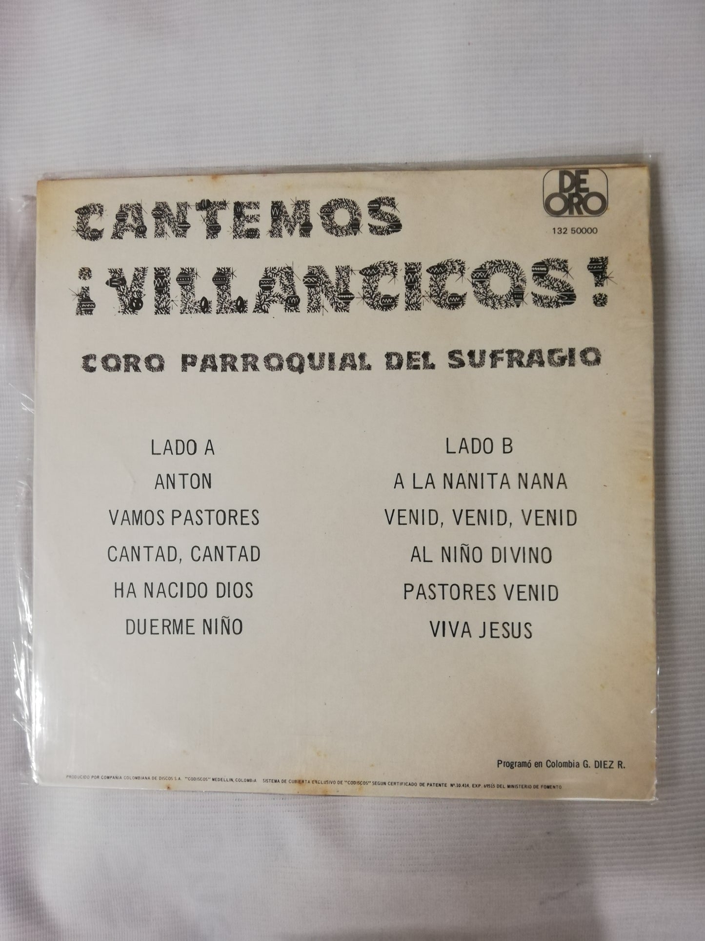 LP CORO PARROQUIAL DEL SUFRAGIO - CANTEMOS VILLANCICOS!