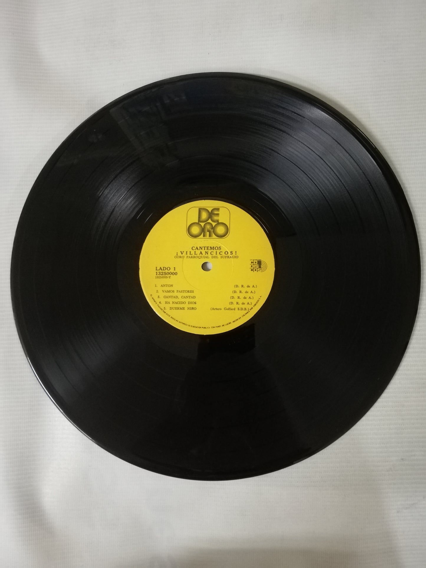 LP CORO PARROQUIAL DEL SUFRAGIO - CANTEMOS VILLANCICOS!