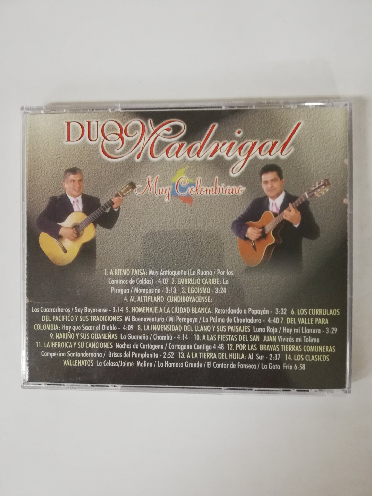 CD DUO MADRIGAL - MUY COLOMBIANO