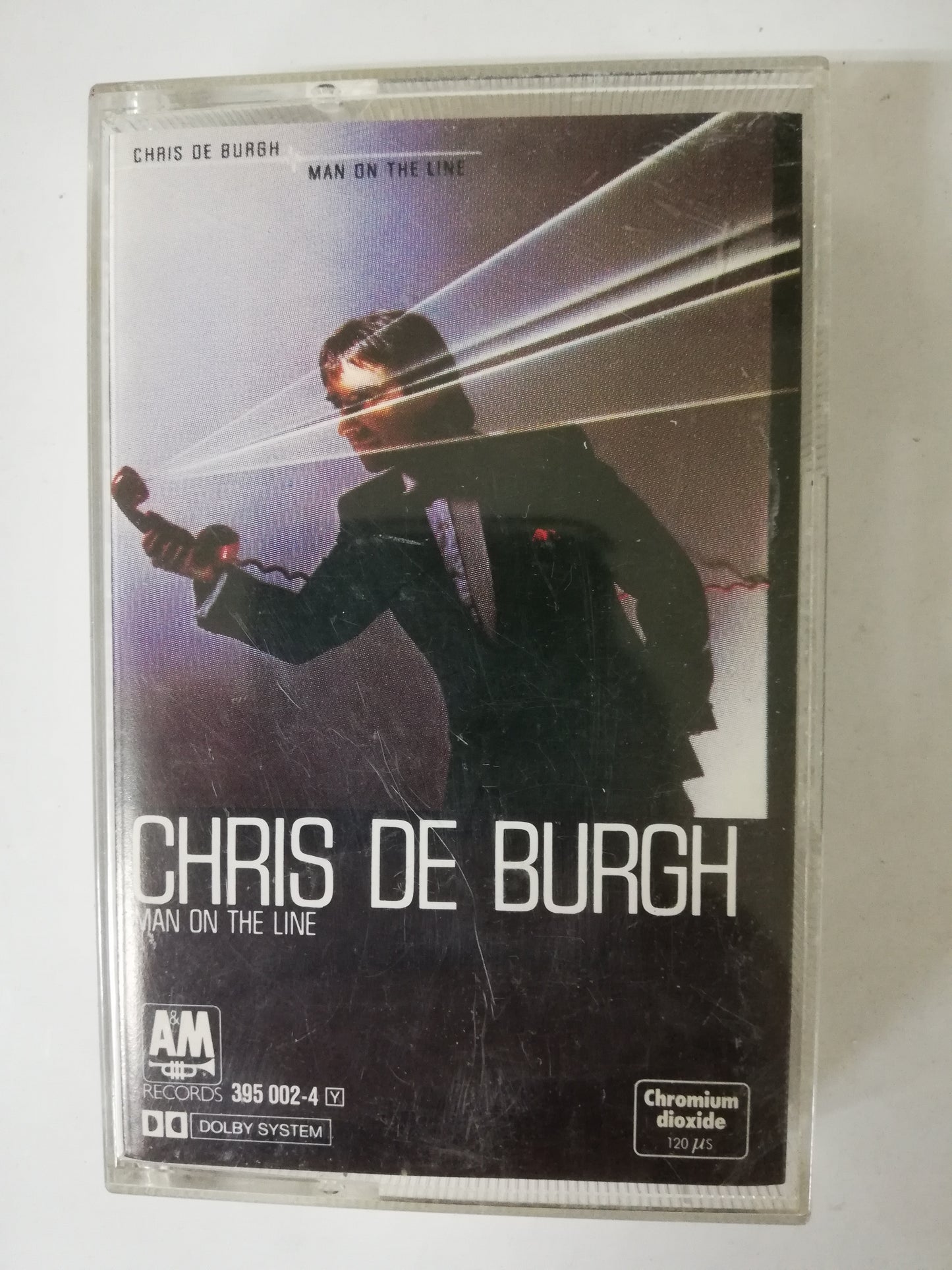 CASSETTE CHRIS DE BURGH - MAN ON THE LINE
