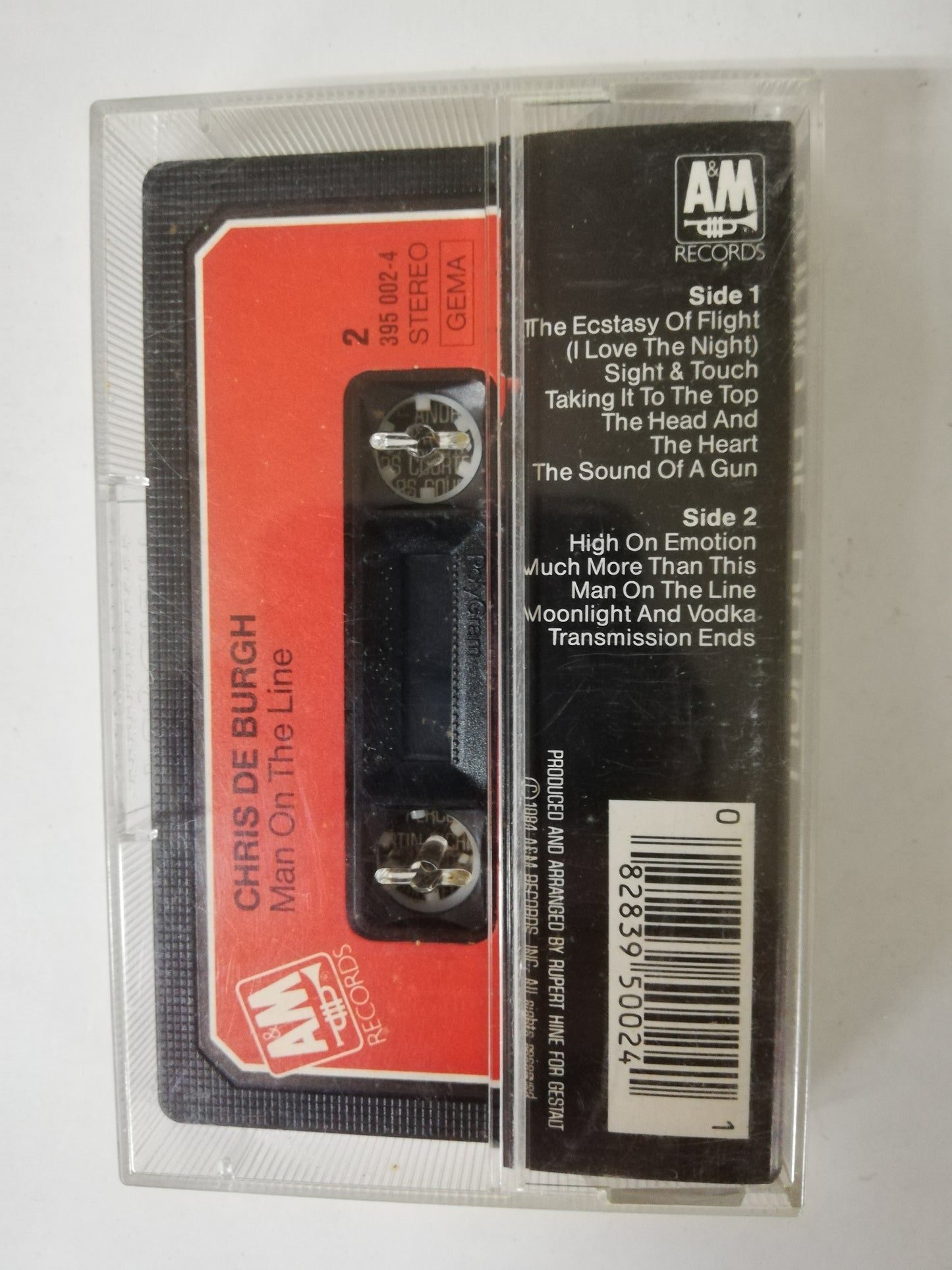 CASSETTE CHRIS DE BURGH - MAN ON THE LINE