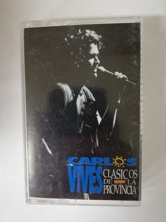 CASSETTE CARLOS VIVES - CLASICOS DE LA PROVINCIA