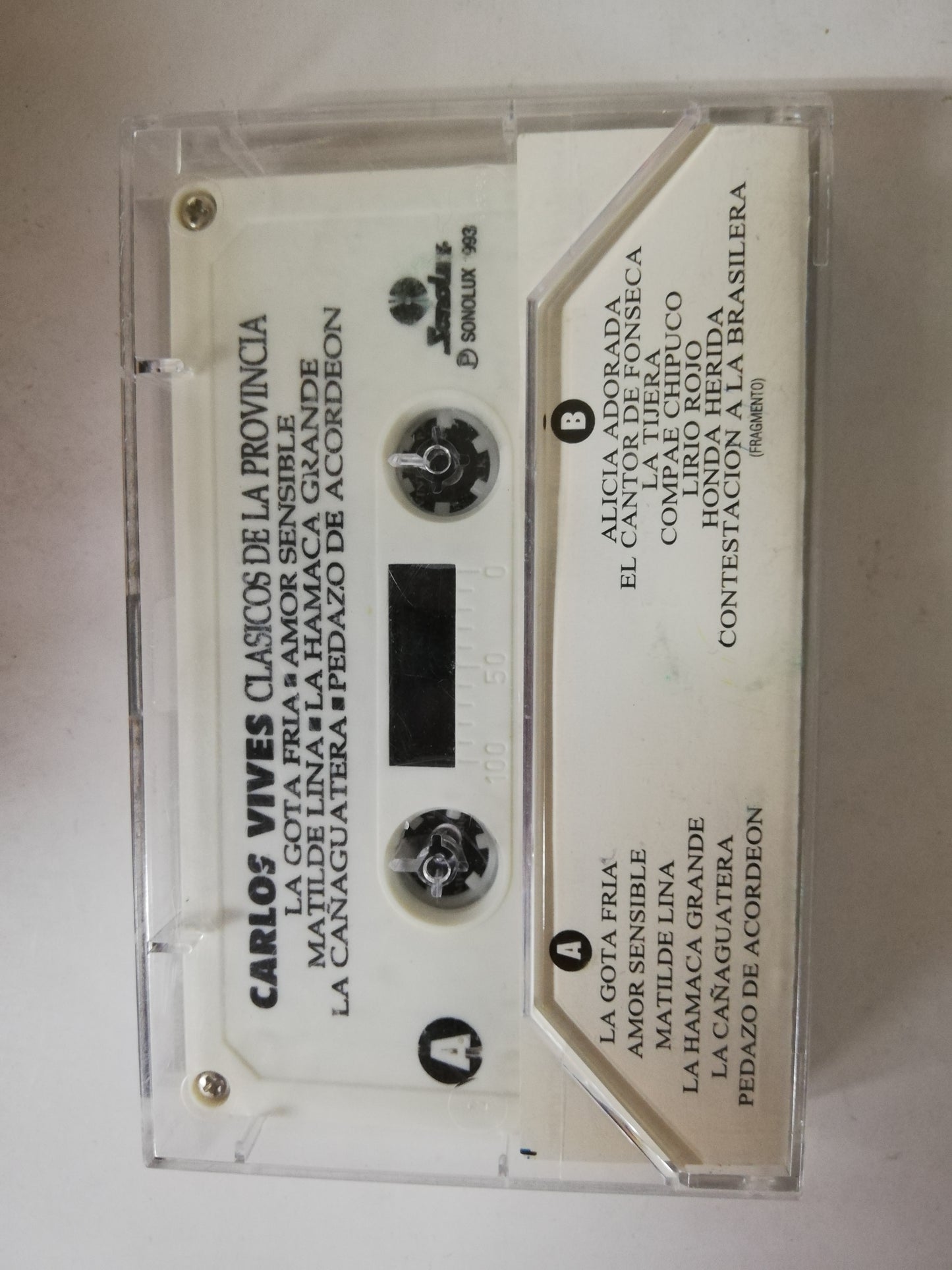 CASSETTE CARLOS VIVES - CLASICOS DE LA PROVINCIA