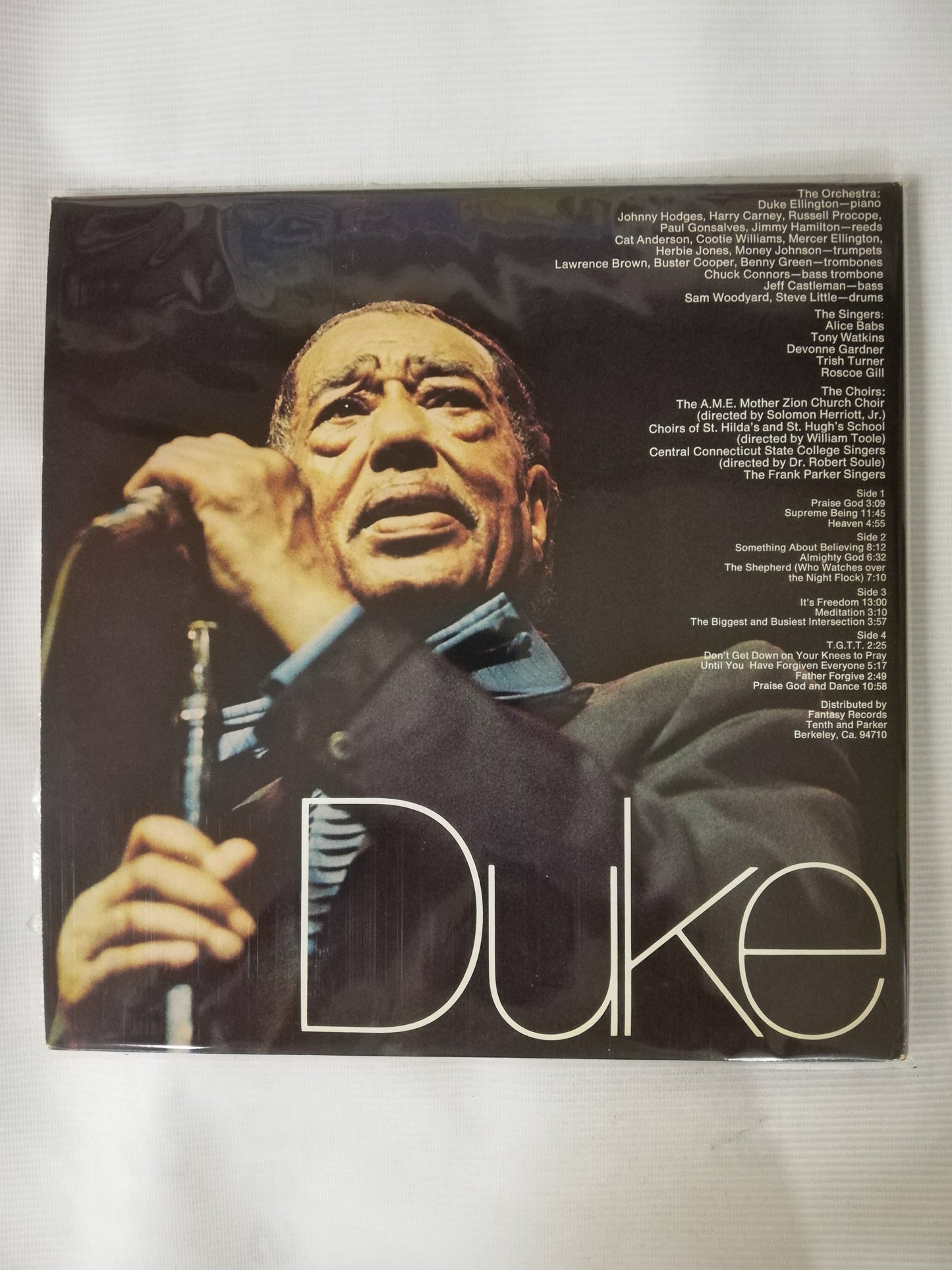 LP DUKE ELLINGTON - SECOND SACRED CONCERT - VINYL X 2