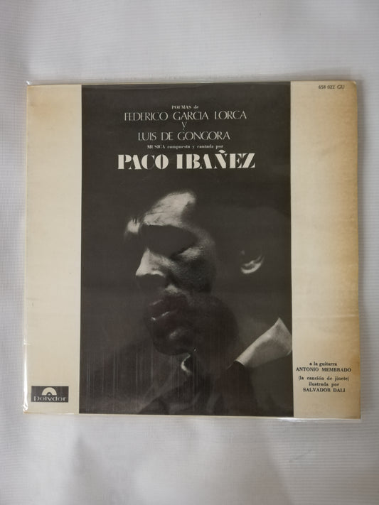 LP PACO IBAÑEZ - POEMAS DE FEDERICO GARCIA LORCA Y LUIS DE GONGORA