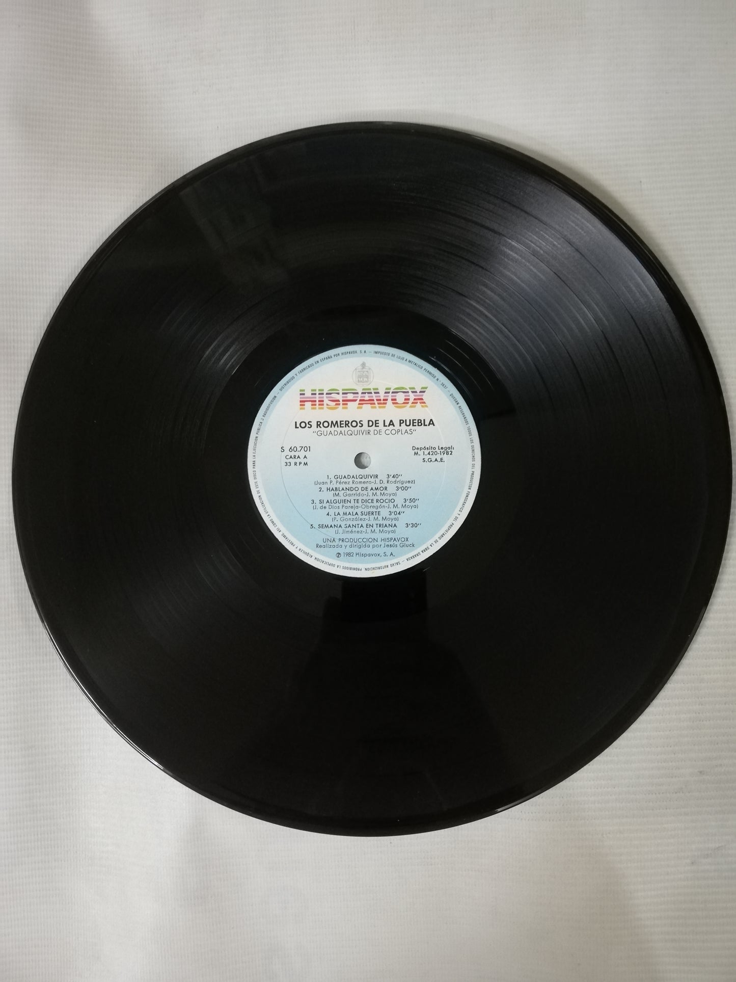 LP LOS ROMEROS DE LA PUEBLA - GUADALQUIVIR DE COPLAS