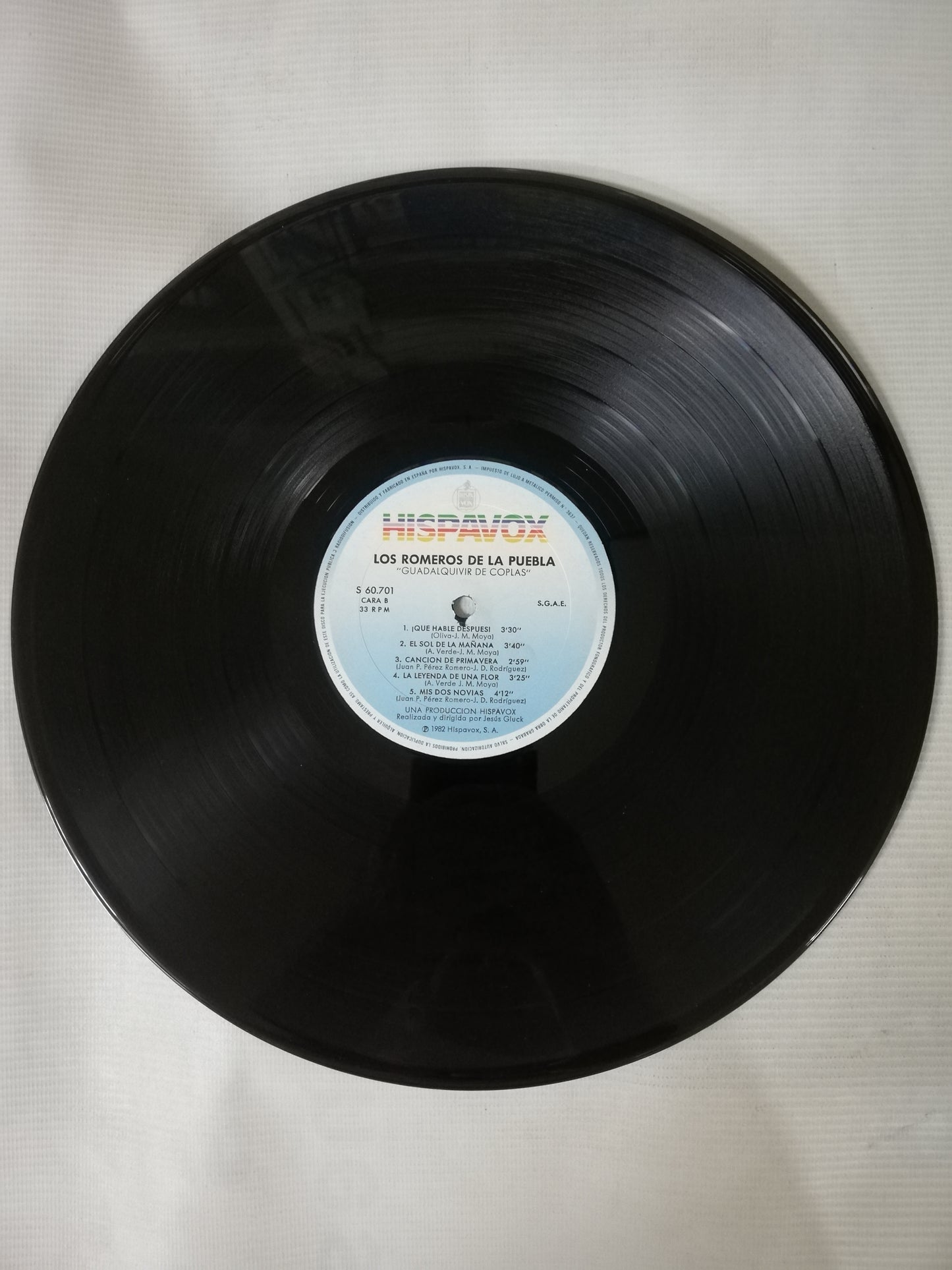 LP LOS ROMEROS DE LA PUEBLA - GUADALQUIVIR DE COPLAS