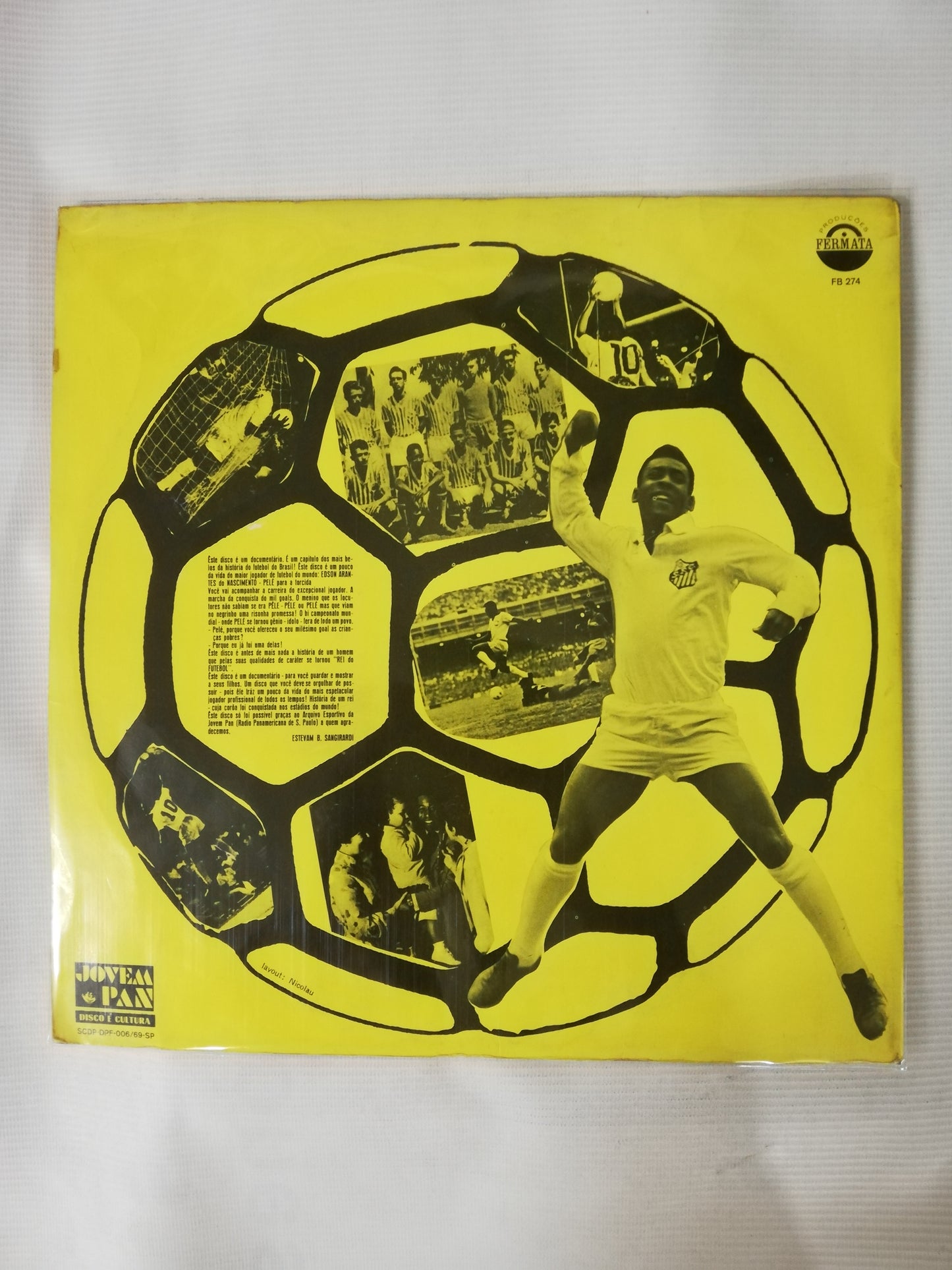 LP PELÉ - REI DO FUTEBOL: A HISTORIA DOS MIL GOLS