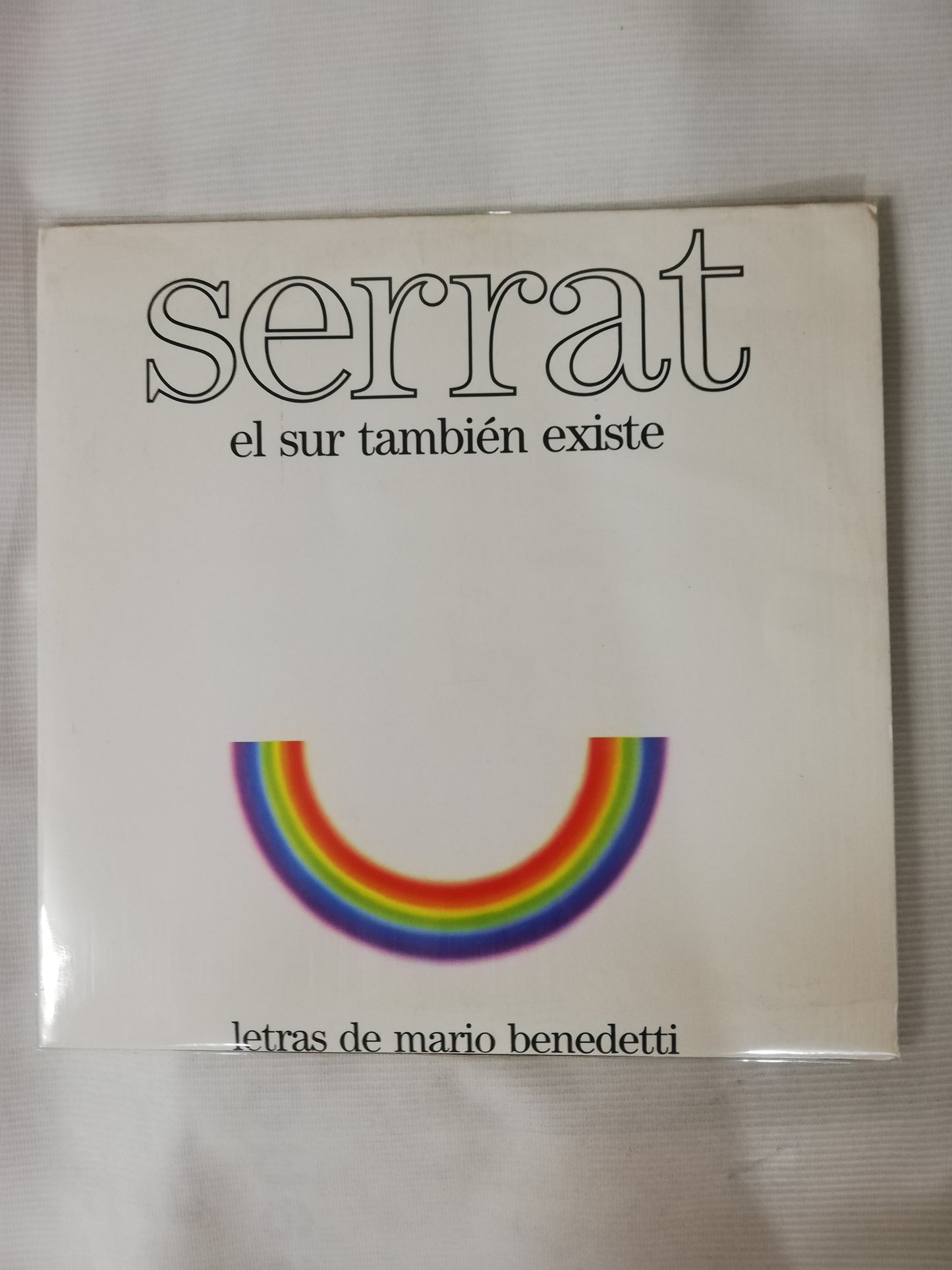 LP JOAN MANUEL SERRAT - EL SUR TAMBIEN EXISTE - LETRAS DE MARIO BENEDETTI