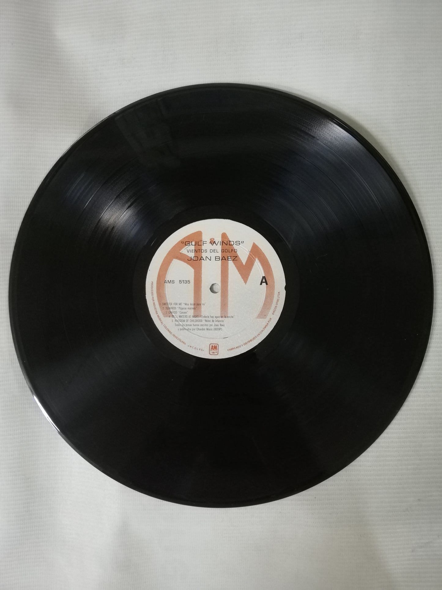 LP JOAN BAEZ - GULF WINDS