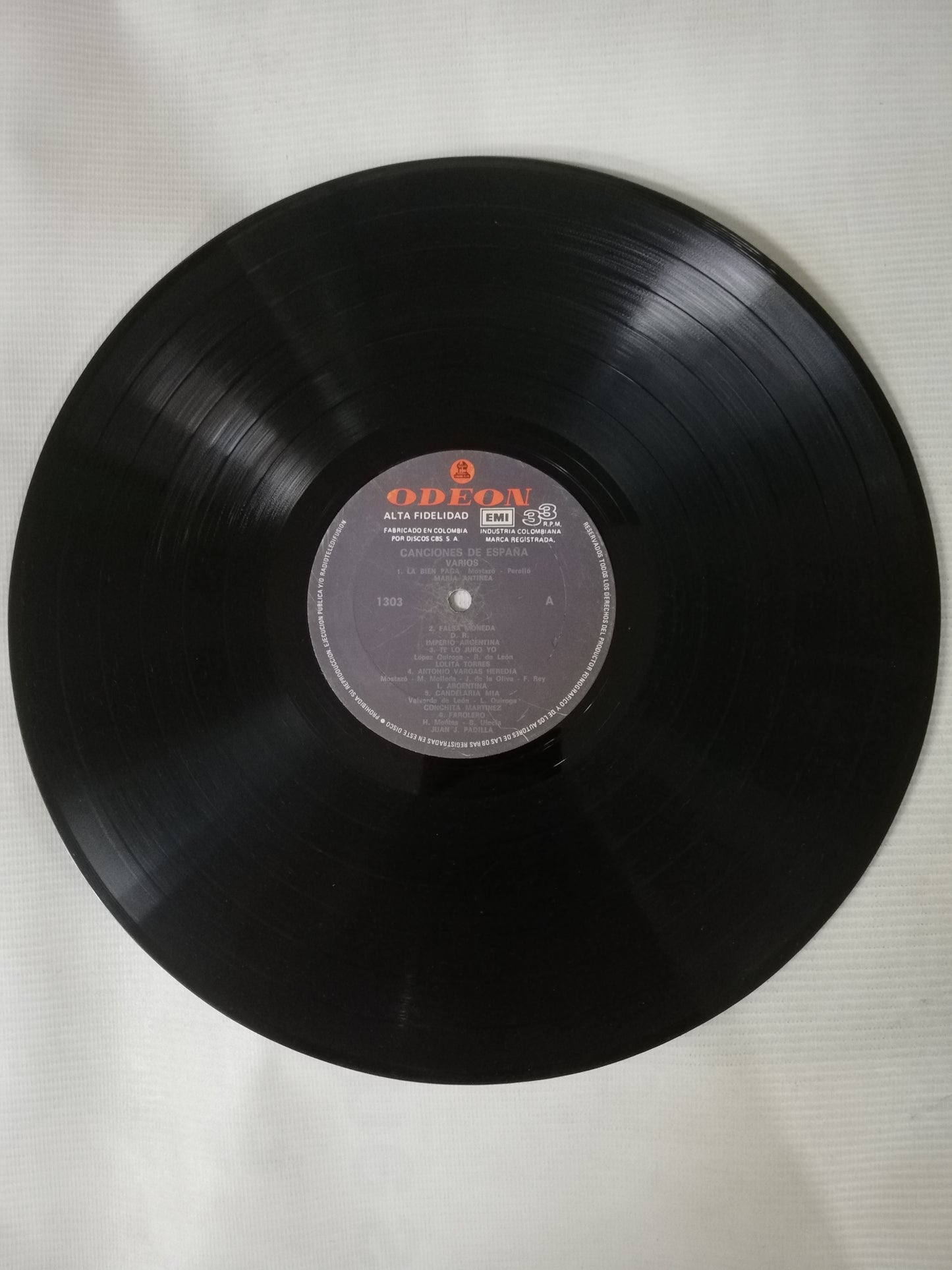 LP CANCIONES DE ESPAÑA - VARIOS INTÉRPRETES