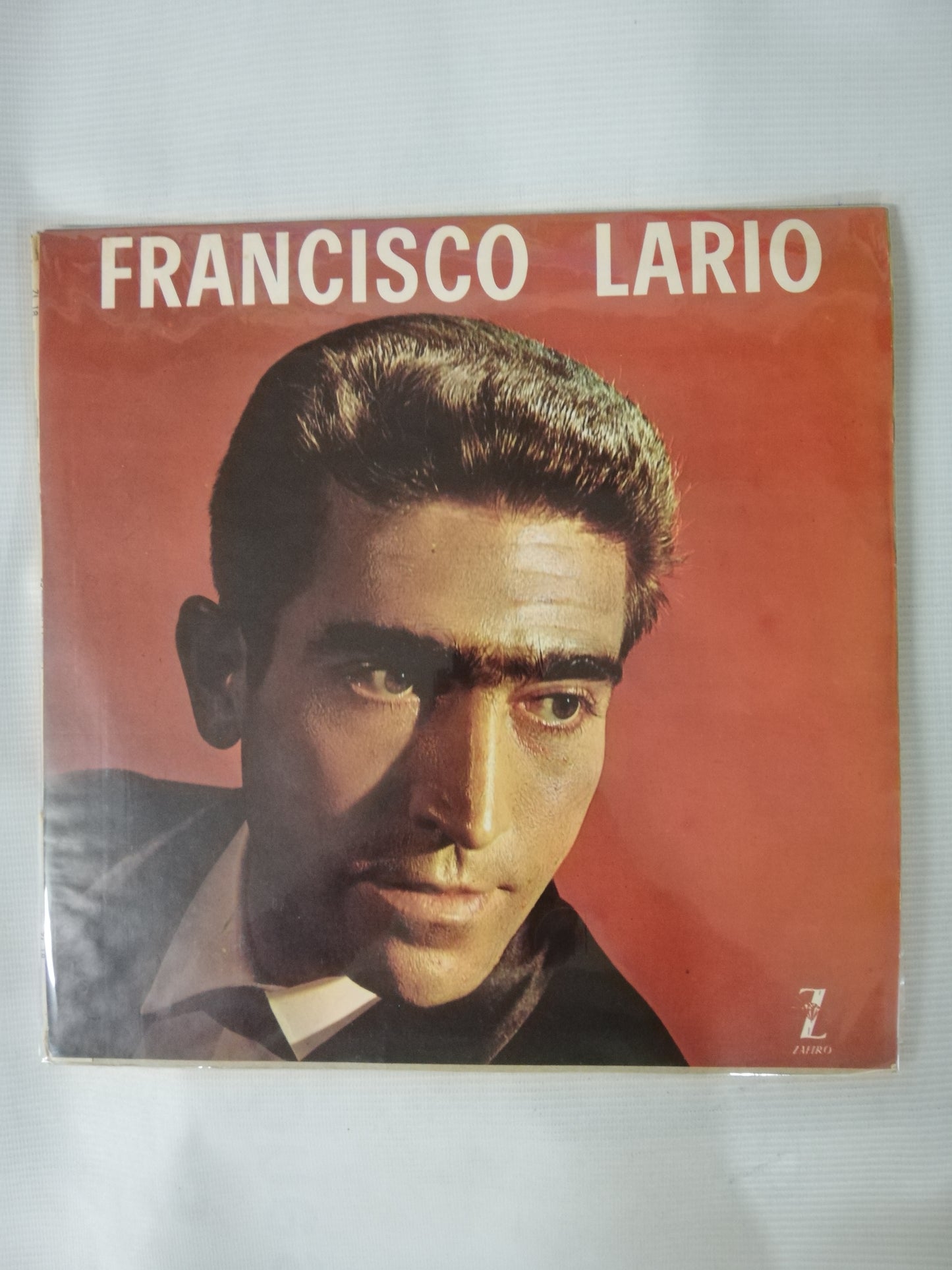 LP FRANCISCO LARIO - FRANCISCO LARIO CON ACOMPAÑAMIENTO DE ORQUESTA