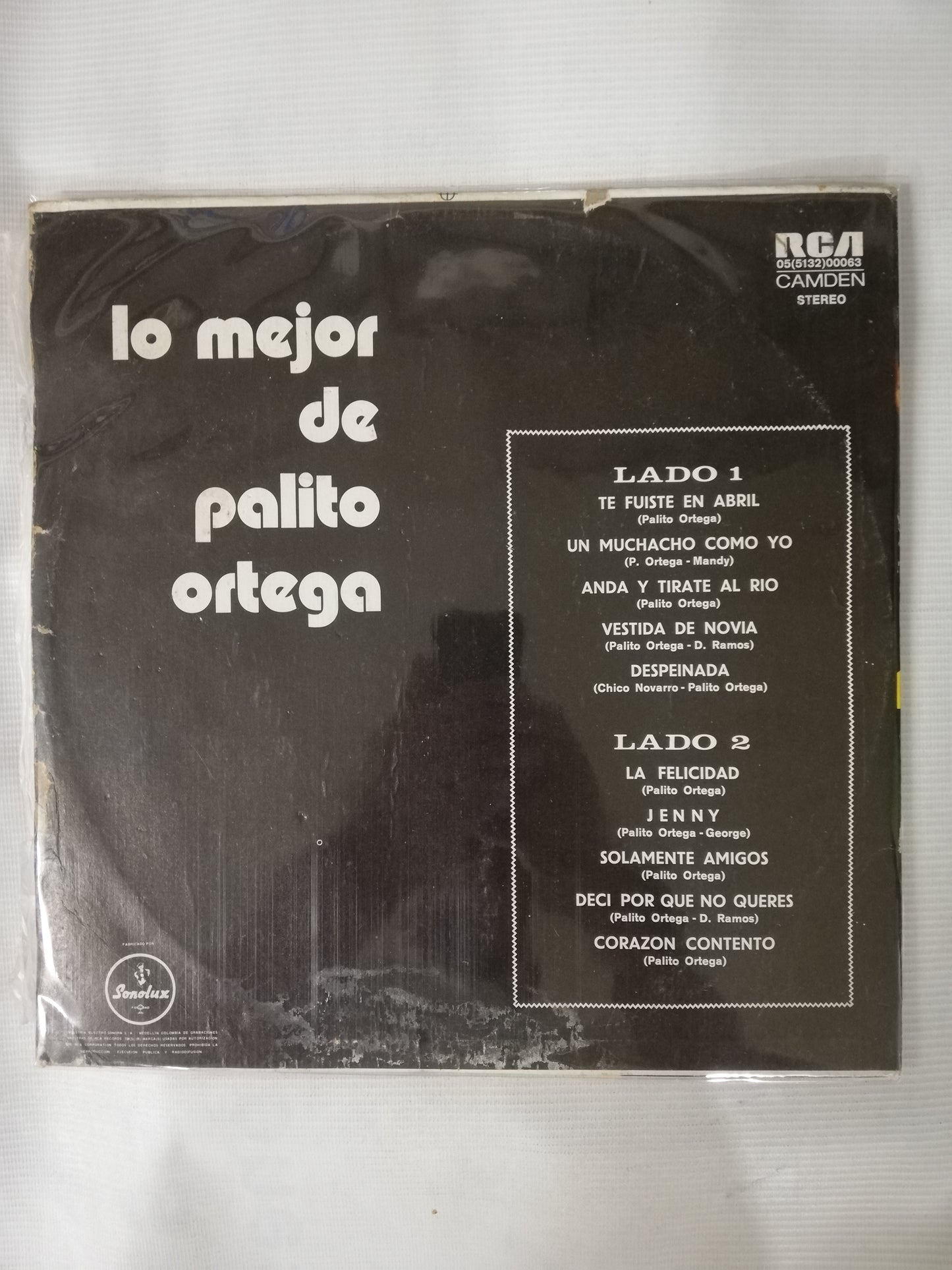 LP PALITO ORTEGA - LO MEJOR DE PALITO ORTEGA