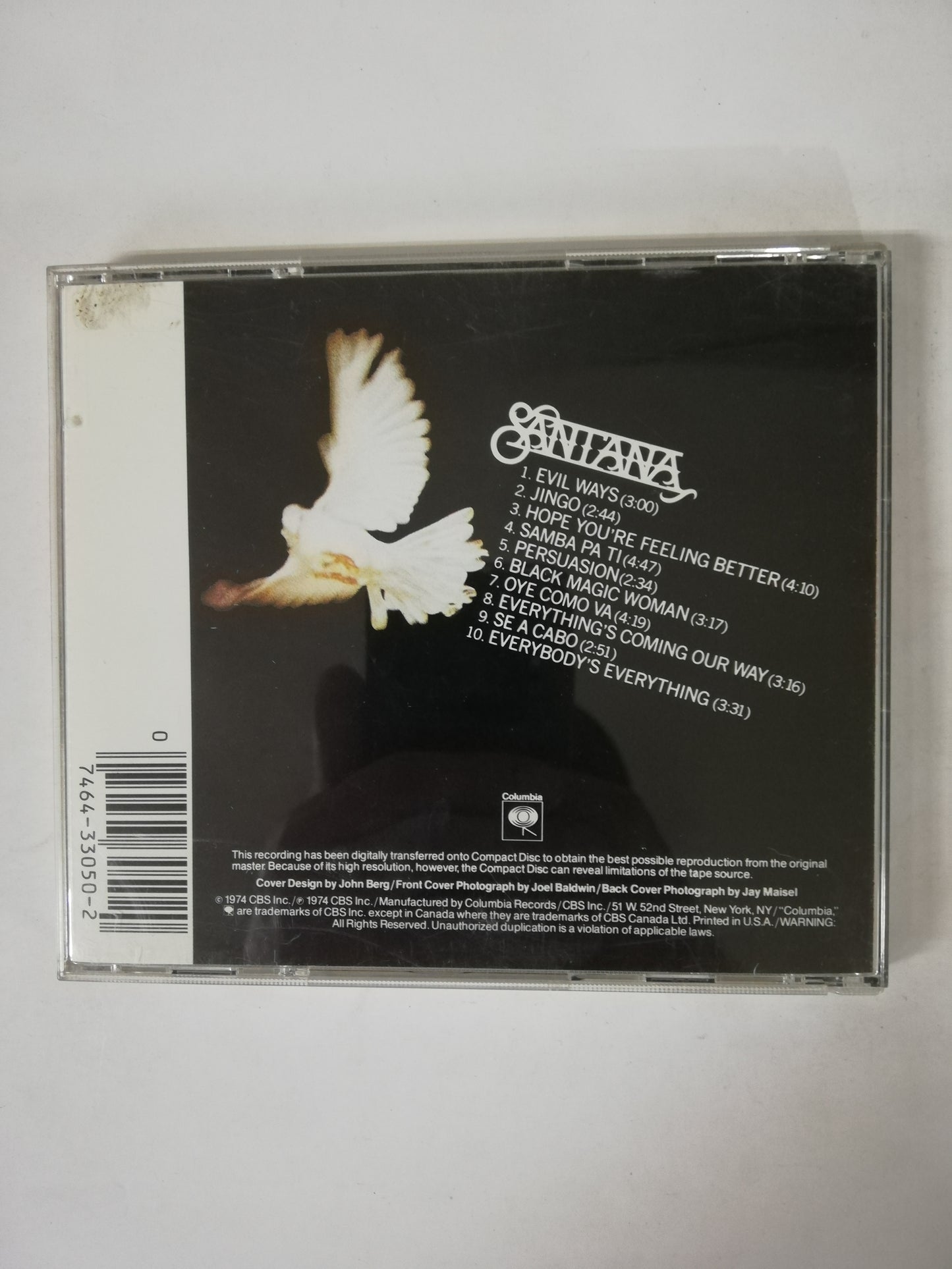 CD SANTANA - GREATEST HITS