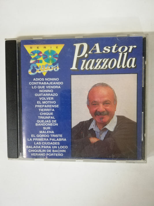 CD ASTOR PIAZZOLLA - SERIE 20 EXITOS