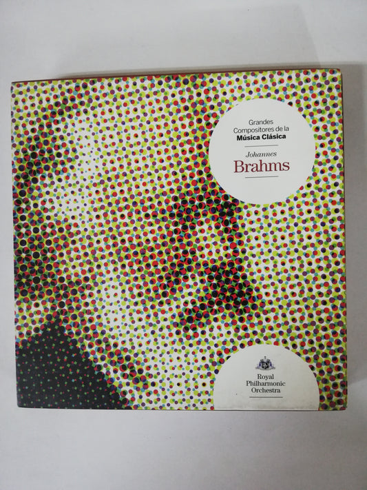 CD BOX SET JOHANNES BRAHMS - GRANDES COMPOSITORES DE LA MÚSICA CLÁSICA - CD X 5
