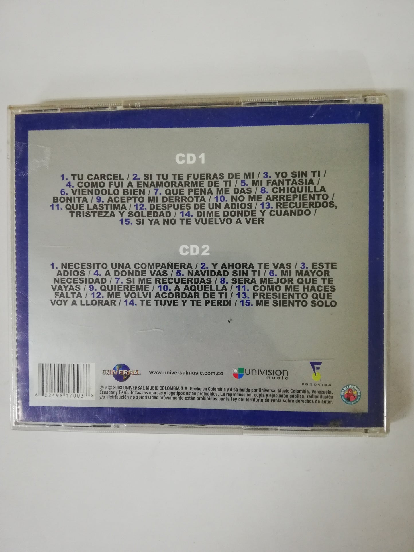 CD MARCO ANTONIO SOLIS Y LOS BUKIS - GRANDES EXITOS - CD X 2