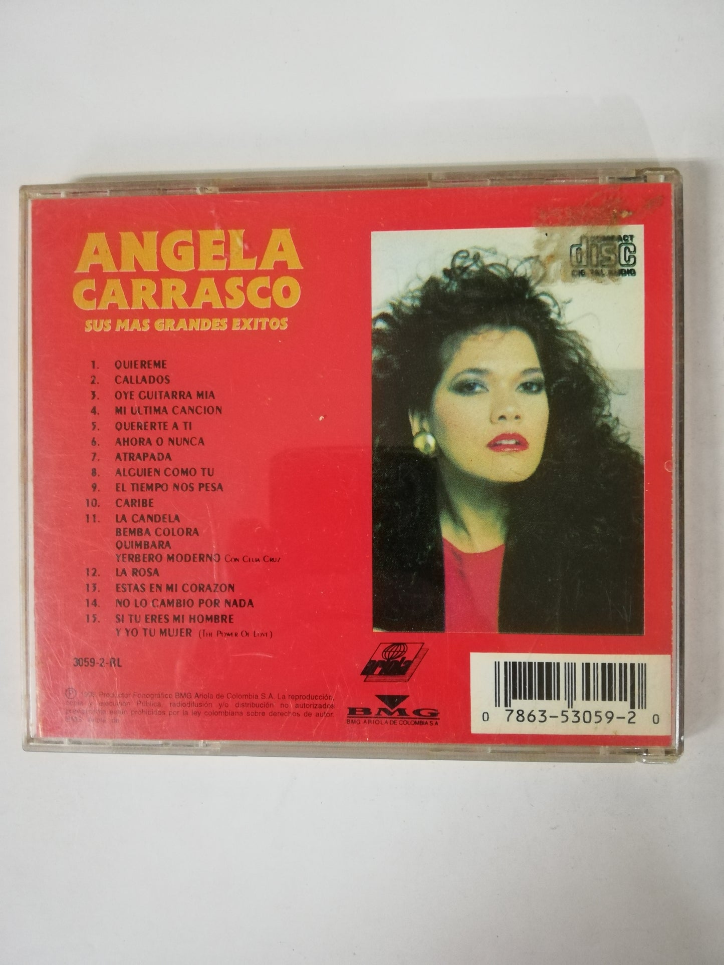 CD ANGELA CARRASCO - LOS MAS GRANDES EXITOS