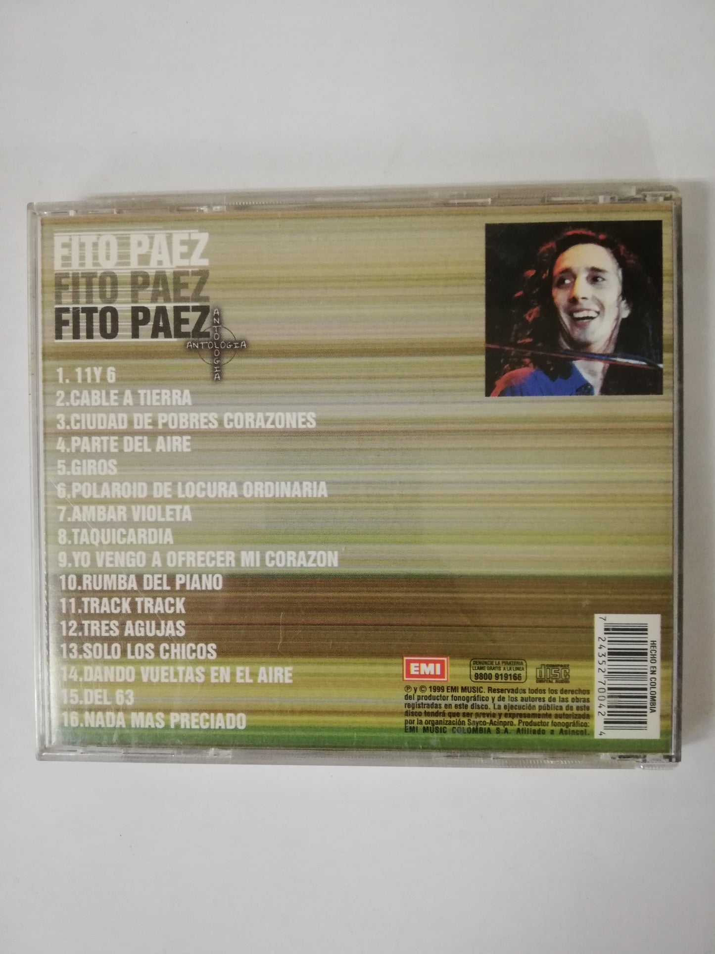 CD FITO PAEZ - ANTOLOGÍA