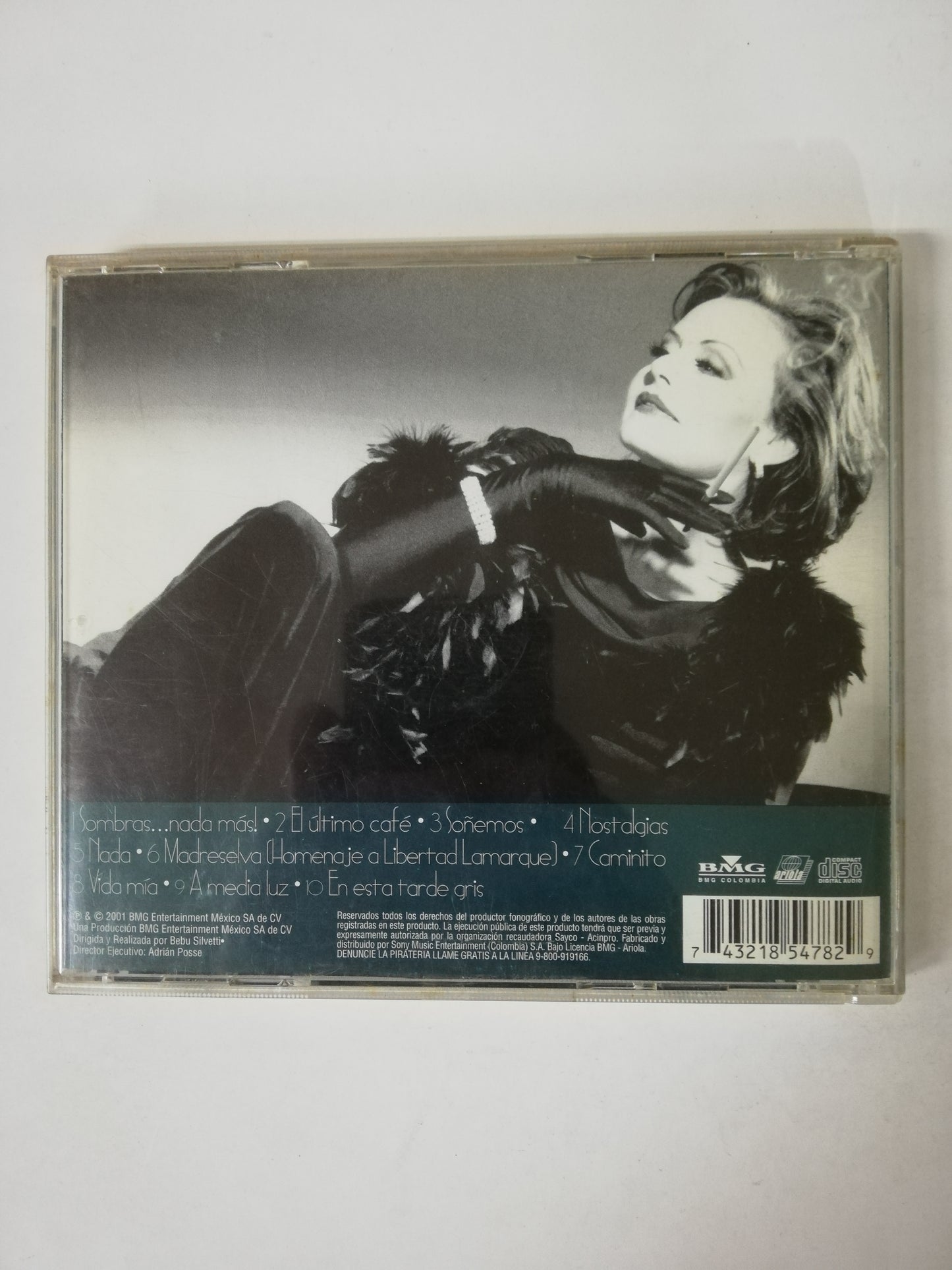 CD ROCIO DURCAL - ENTRE TANGOS Y MARIACHI