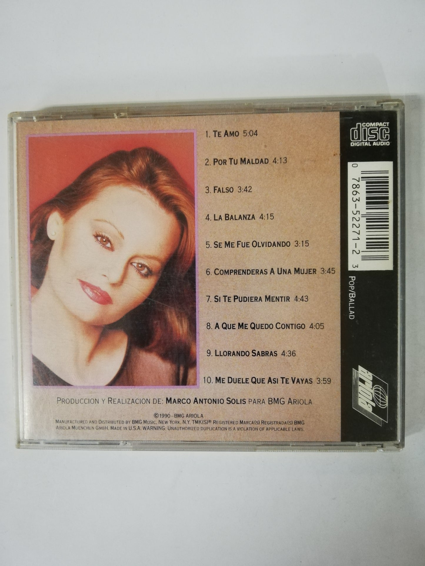 CD ROCIO DURCAL - SI TE PUDIERA MENTIR