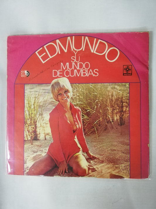 LP EDMUNDO ARIAS Y SU ORQUESTA - EDMUNDO Y SU MUNDO DE CUMBIAS