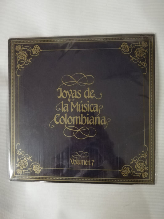 LP JOYAS DE LA MÚSICA COLOMBIANA - JOYAS DE LA MÚSICA COLOMBIANA VOL. 7
