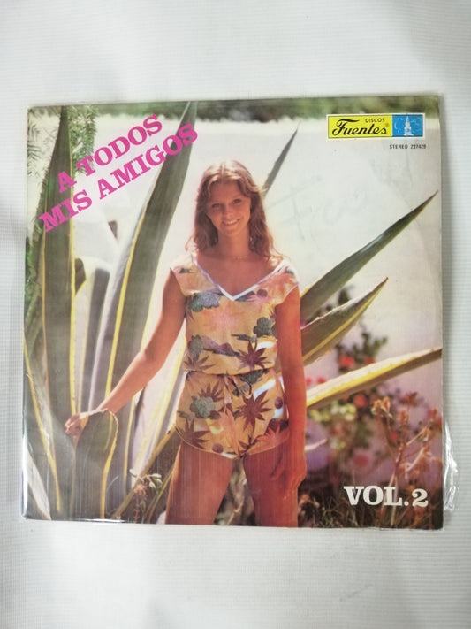LP A TODOS MIS AMIGOS - A TODOS MIS AMIGOS VOL. 2