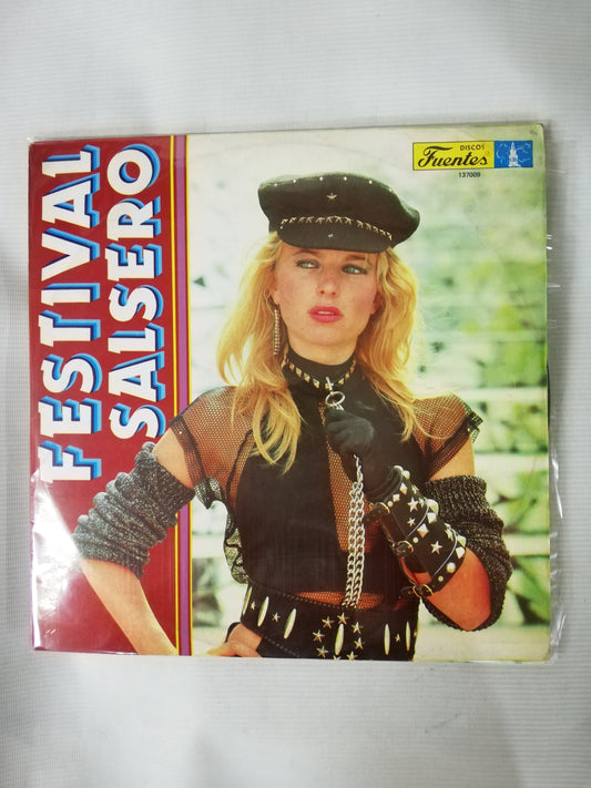 LP FESTIVAL SALSERO - VARIOS INTÉRPRETES - VINYL X 3