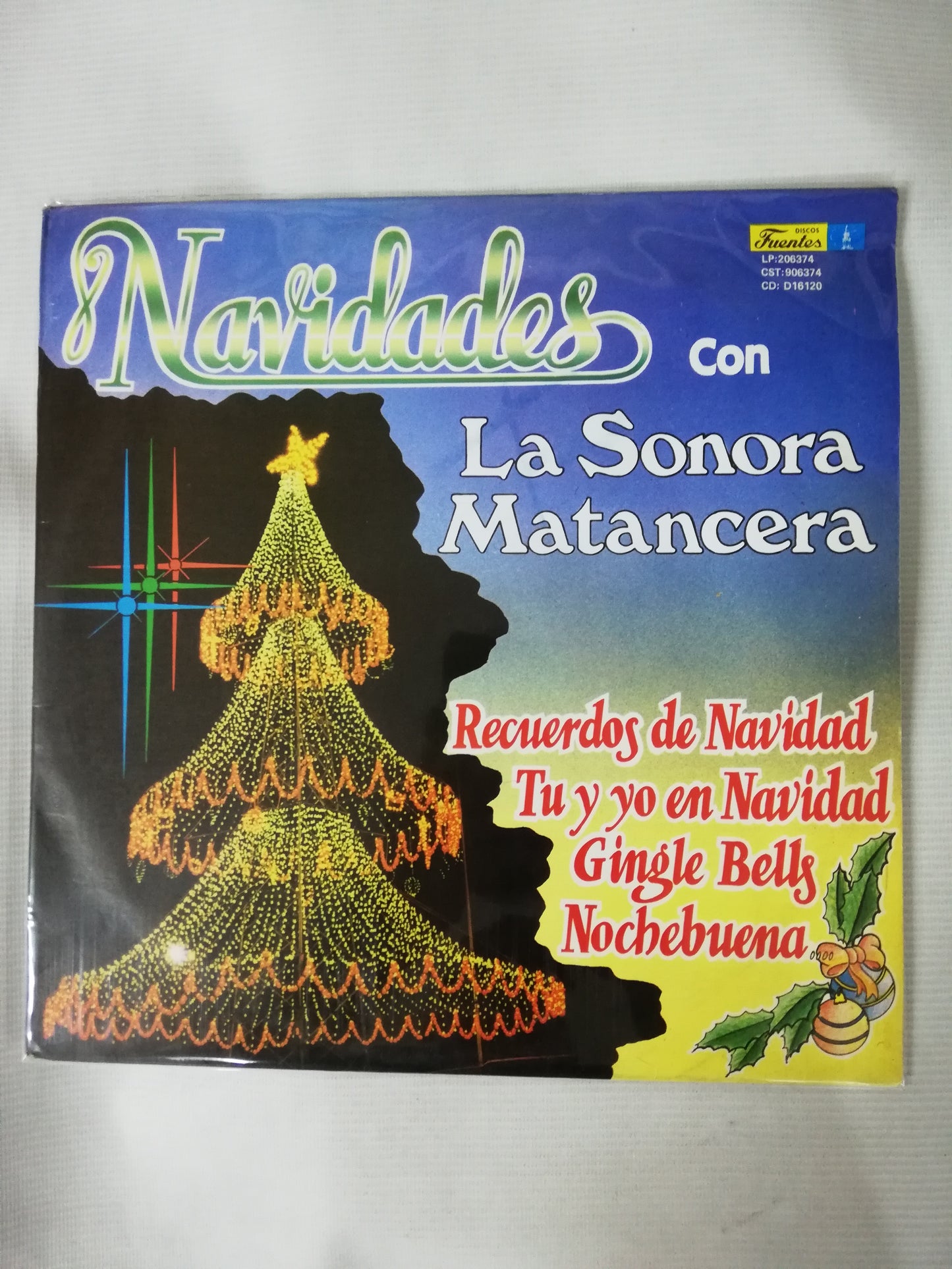 LP LA SONORA MATANCERA - NAVIDADES CON LA SONORA MATANCERA