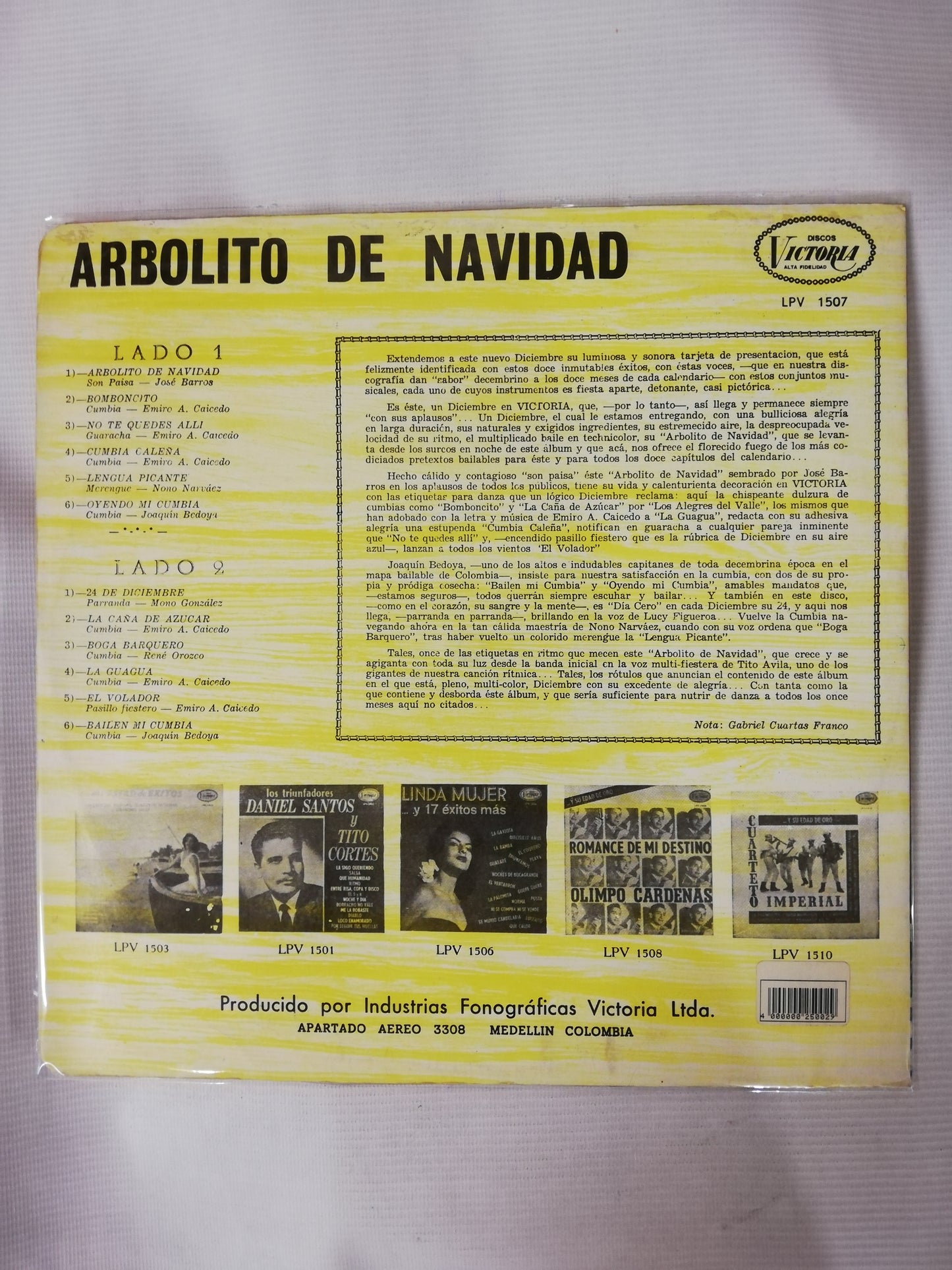 LP ARBOLITO DE NAVIDAD - VARIOS INTÉRPRETES
