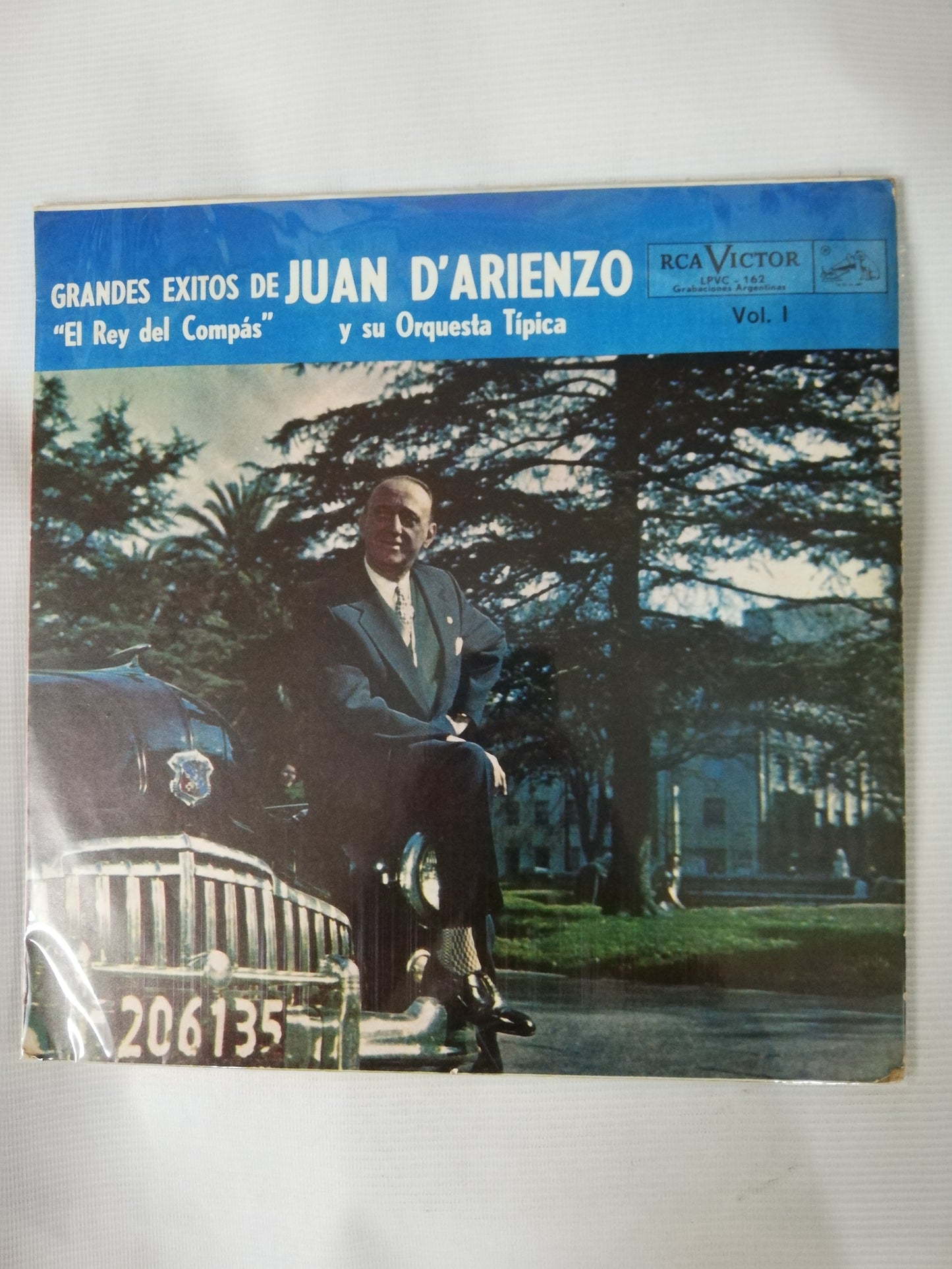 LP JUAN D´ ARIENZO Y SU ORQUESTA TIPICA - GRANDES EXITOS VOL. 1