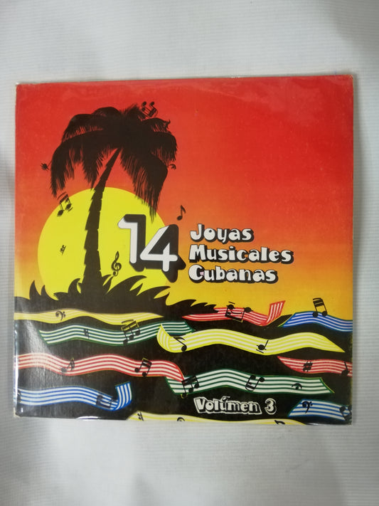 LP 14 JOYAS MUSICALES CUBANAS - 14 JOYAS MUSICALES CUBANAS VOL. 3